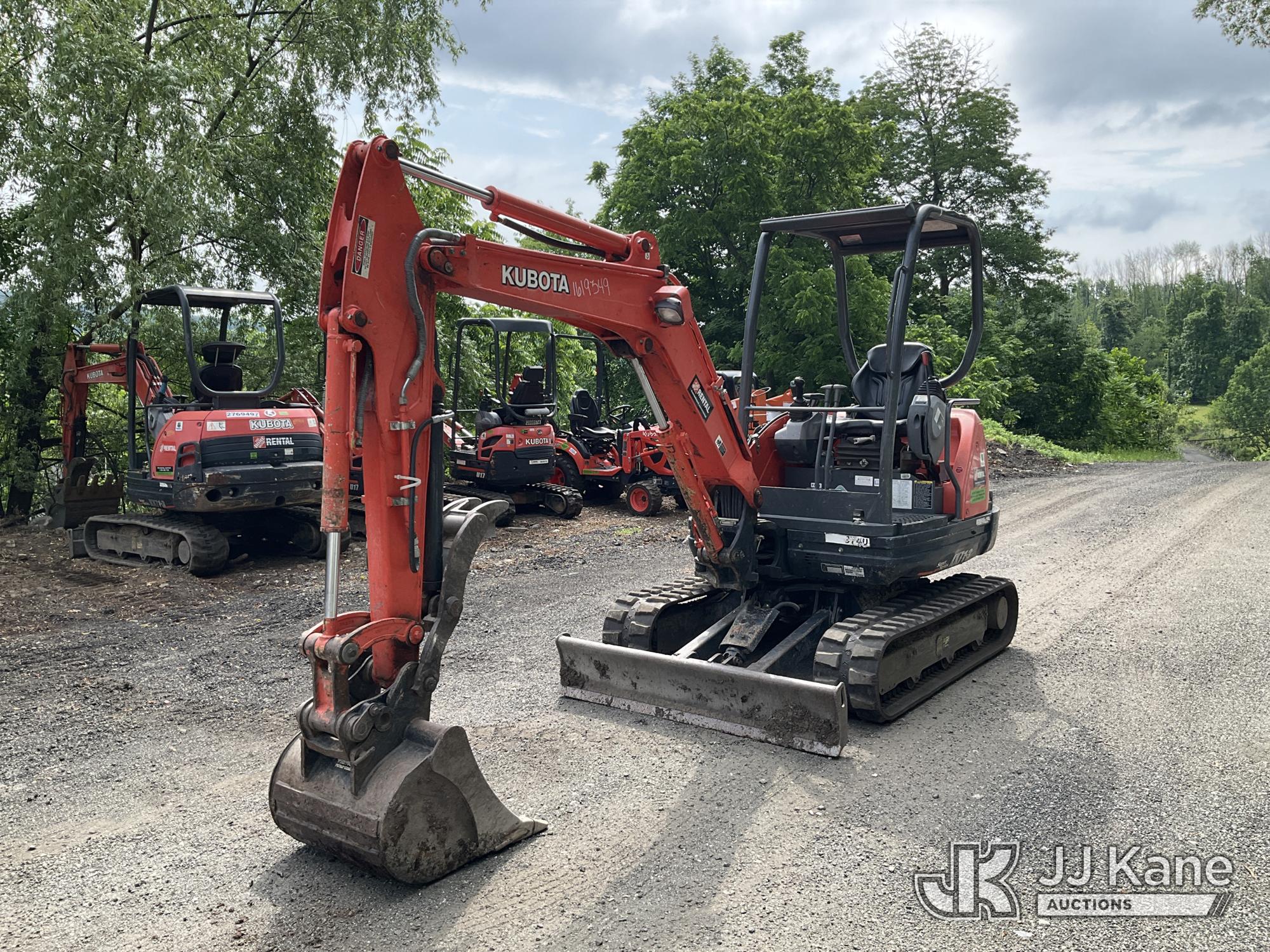 2019 Kubota KX71-3S Mini Hydraulic Excavator