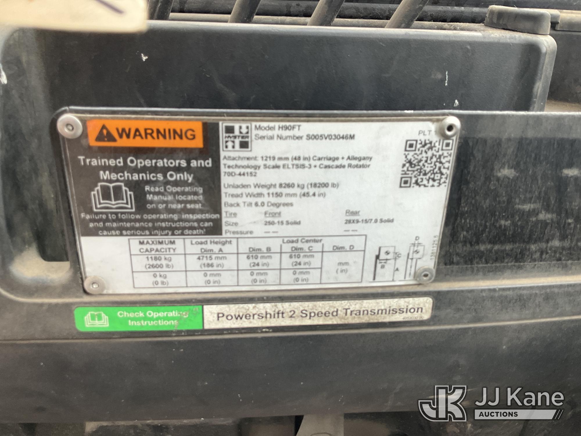 2014 Hyster H90FT
