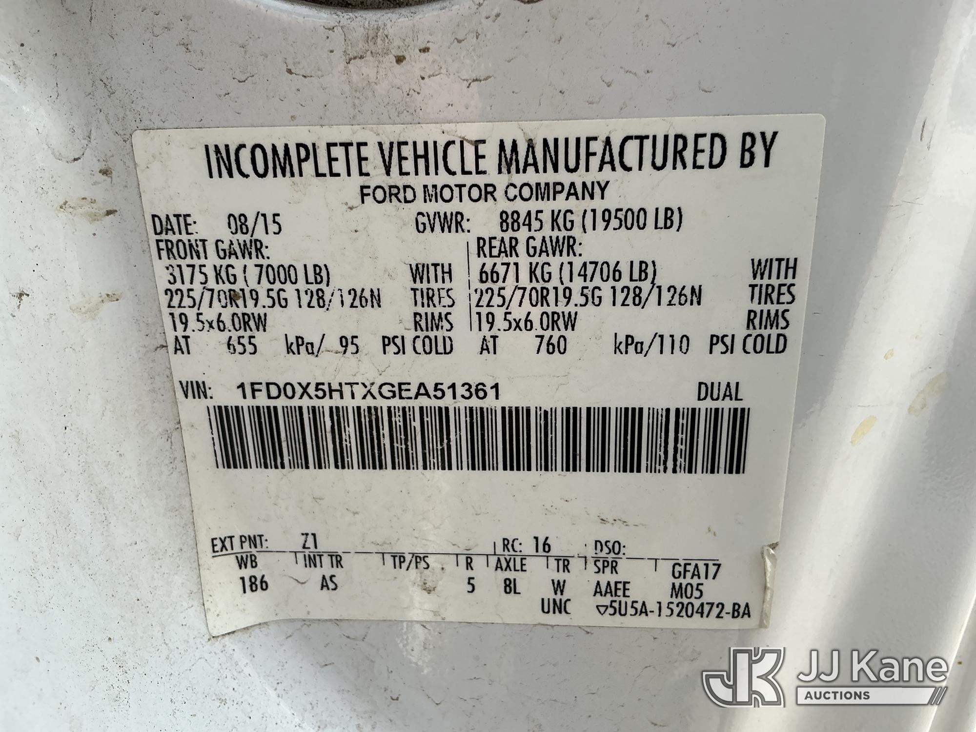 2016 Ford F550 4x4