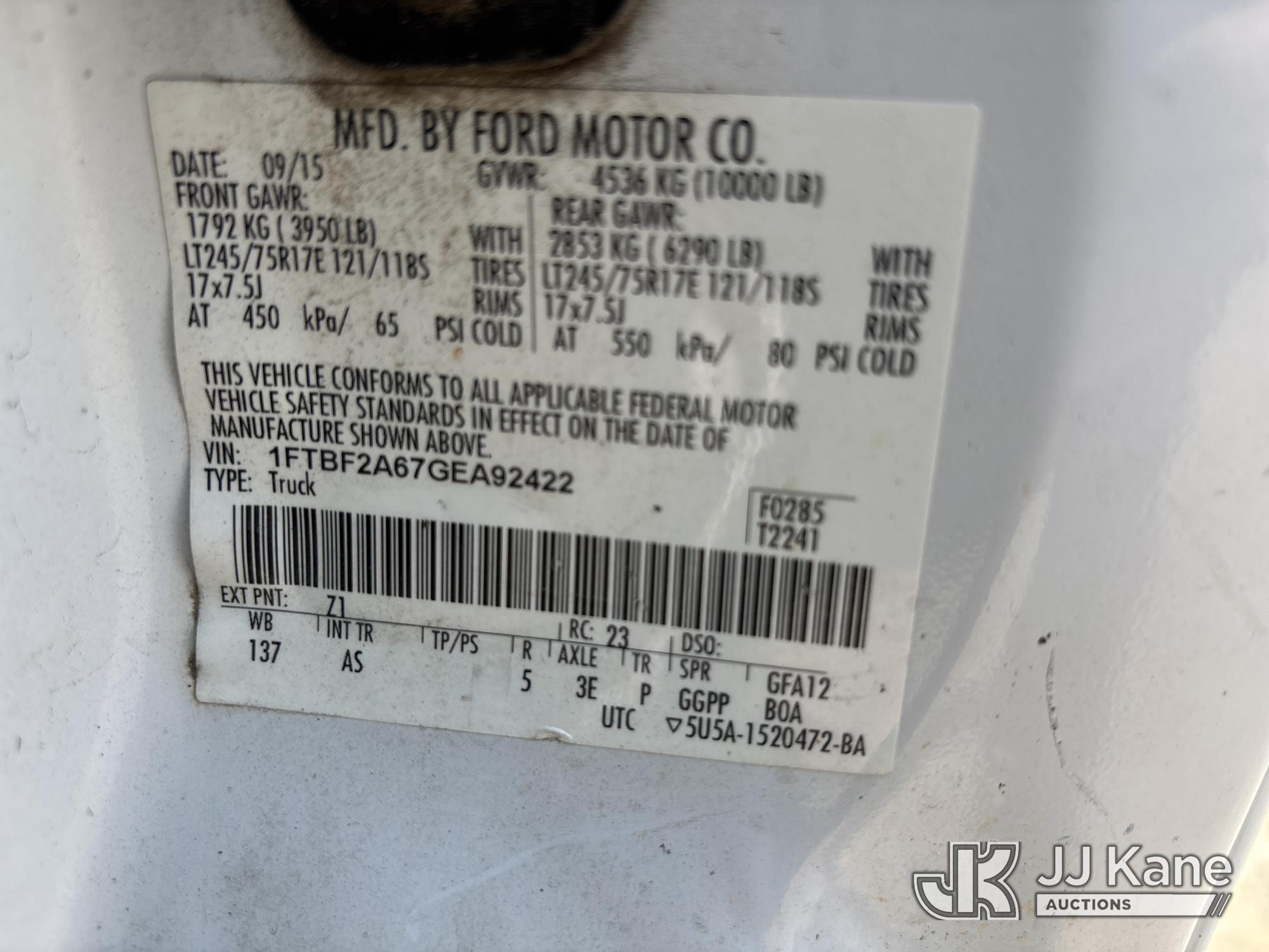 2016 Ford F-250 SD