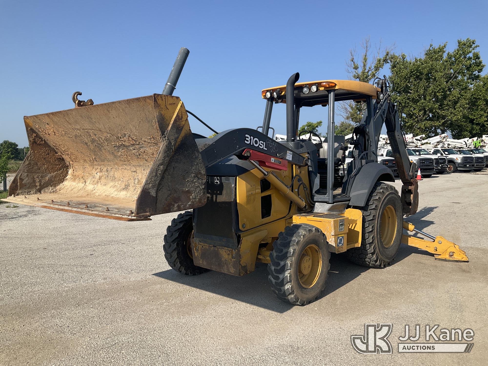 2018 John Deere 310SL Tractor Loader Extendahoe