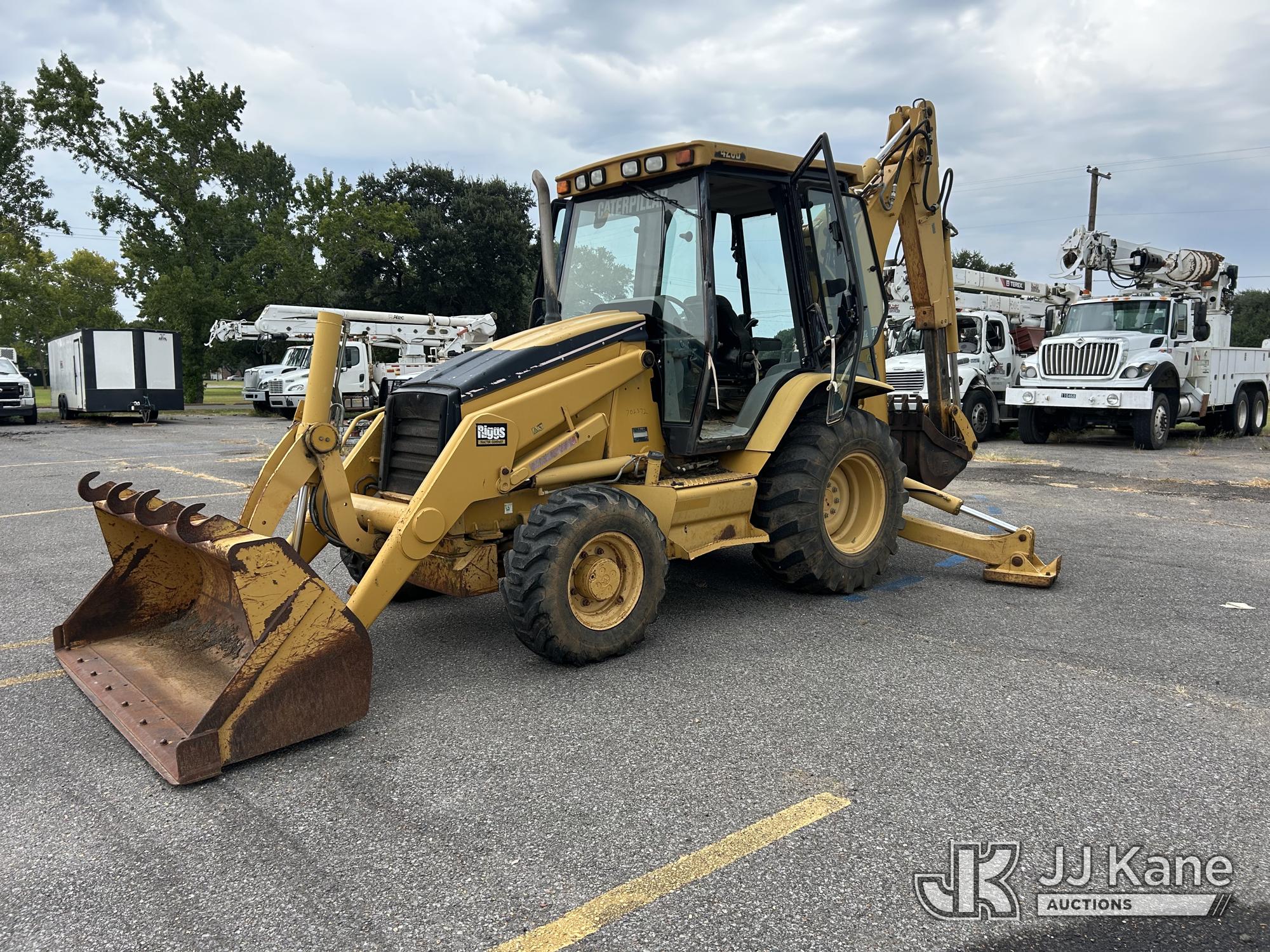 2004 Cat 420D Tractor Loader Backhoe