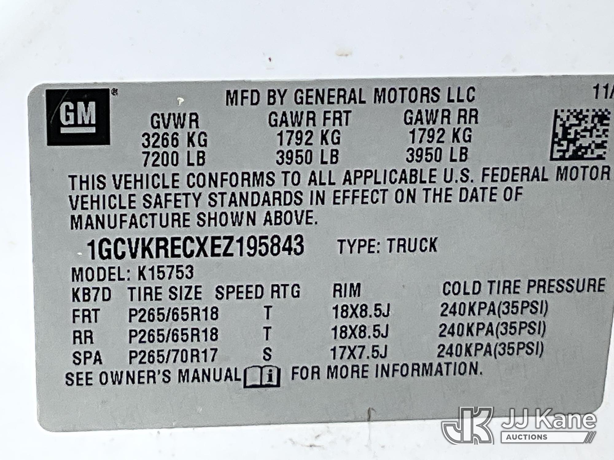2014 Chevrolet Silverado 1500 4x4