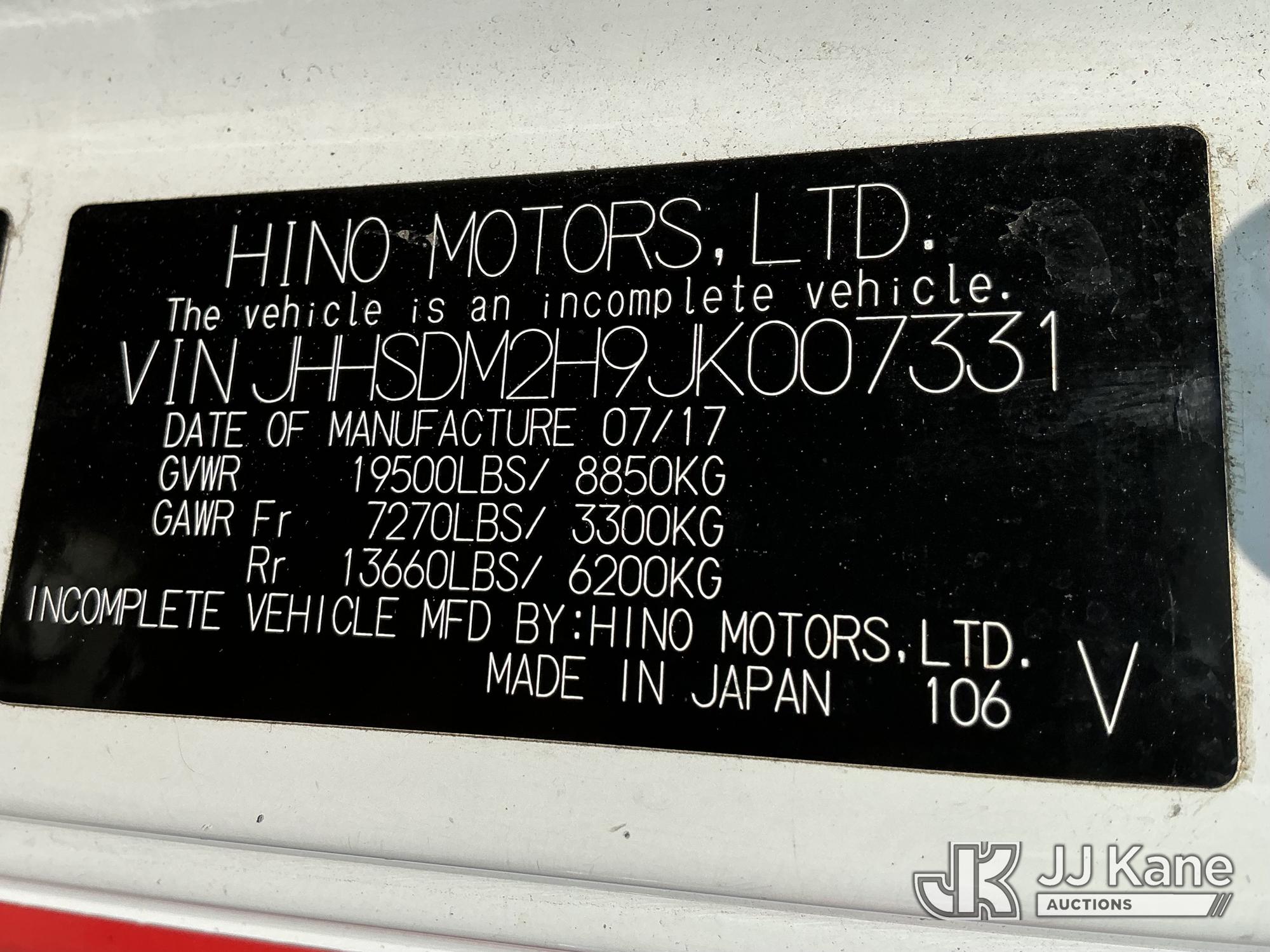 2018 Hino 195
