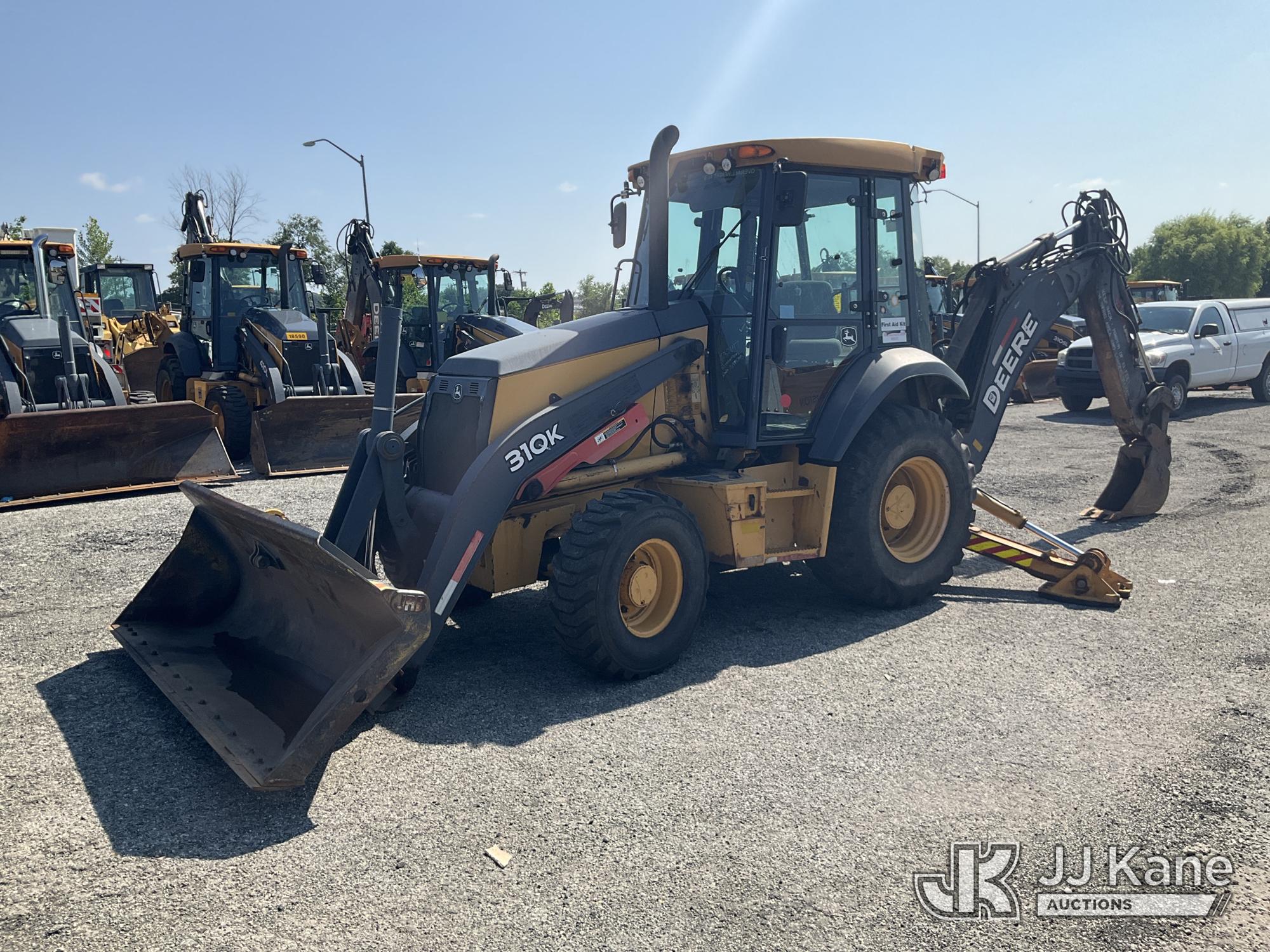 2014 John Deere 310K Tractor Loader Extendahoe