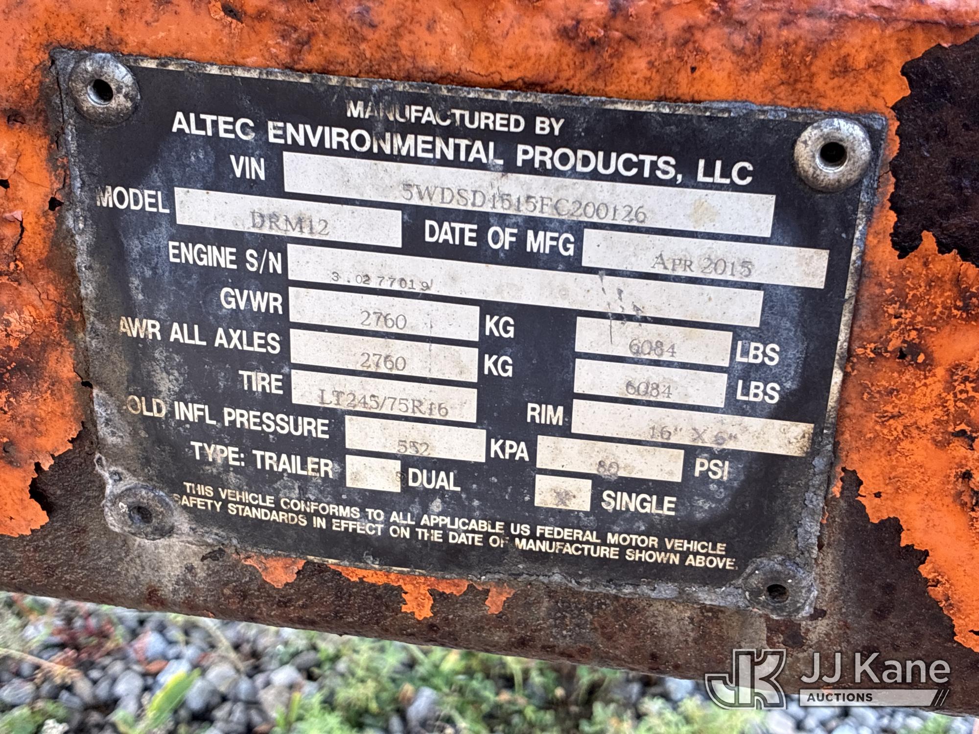 2015 Altec DRM12