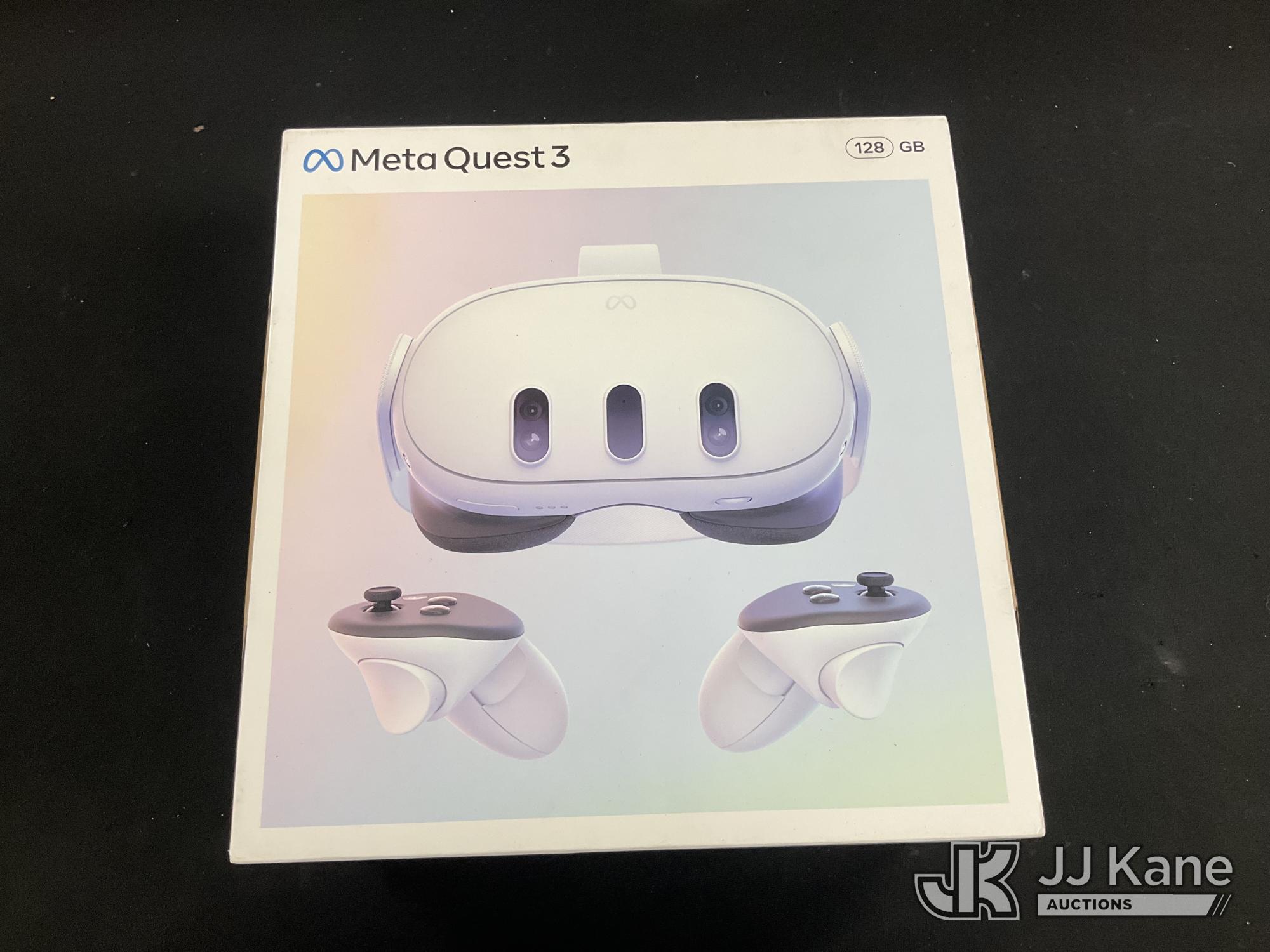 Meta Quest 3 (Sealed In Box ) NOTE: This unit is being sold AS IS/WHERE IS via Timed Auction and is located in Jurupa Valley