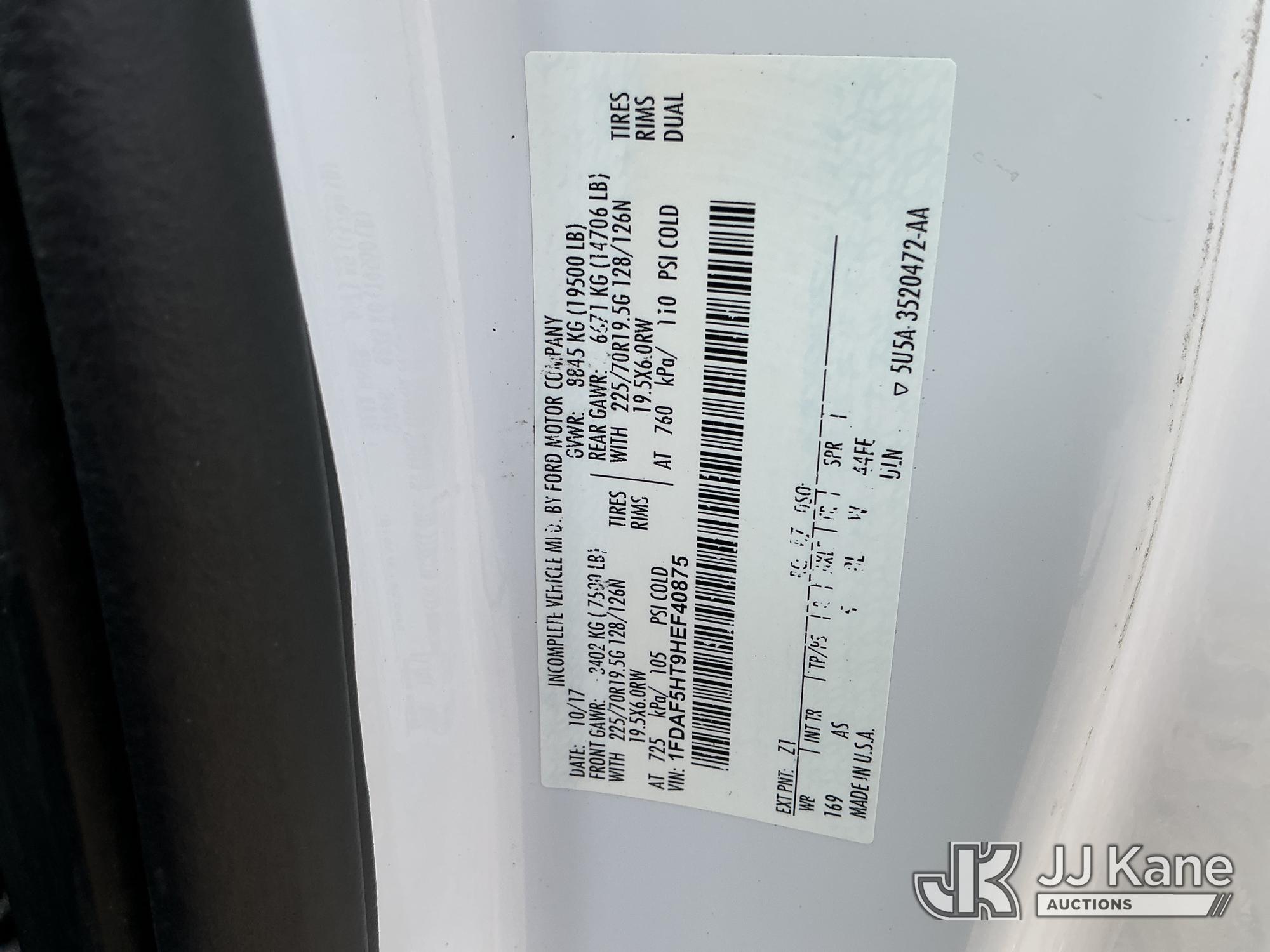 2017 Ford F550 4x4