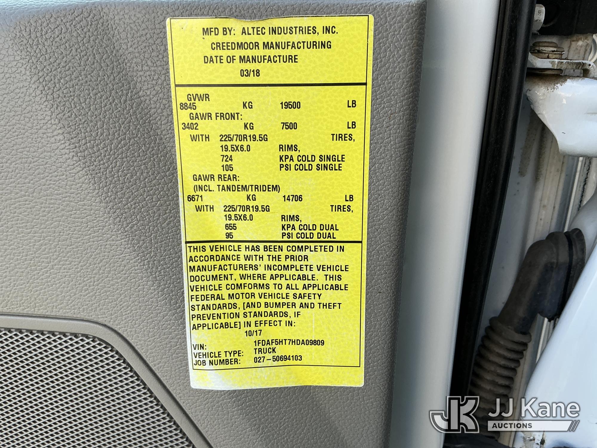 2017 Ford F550 4x4