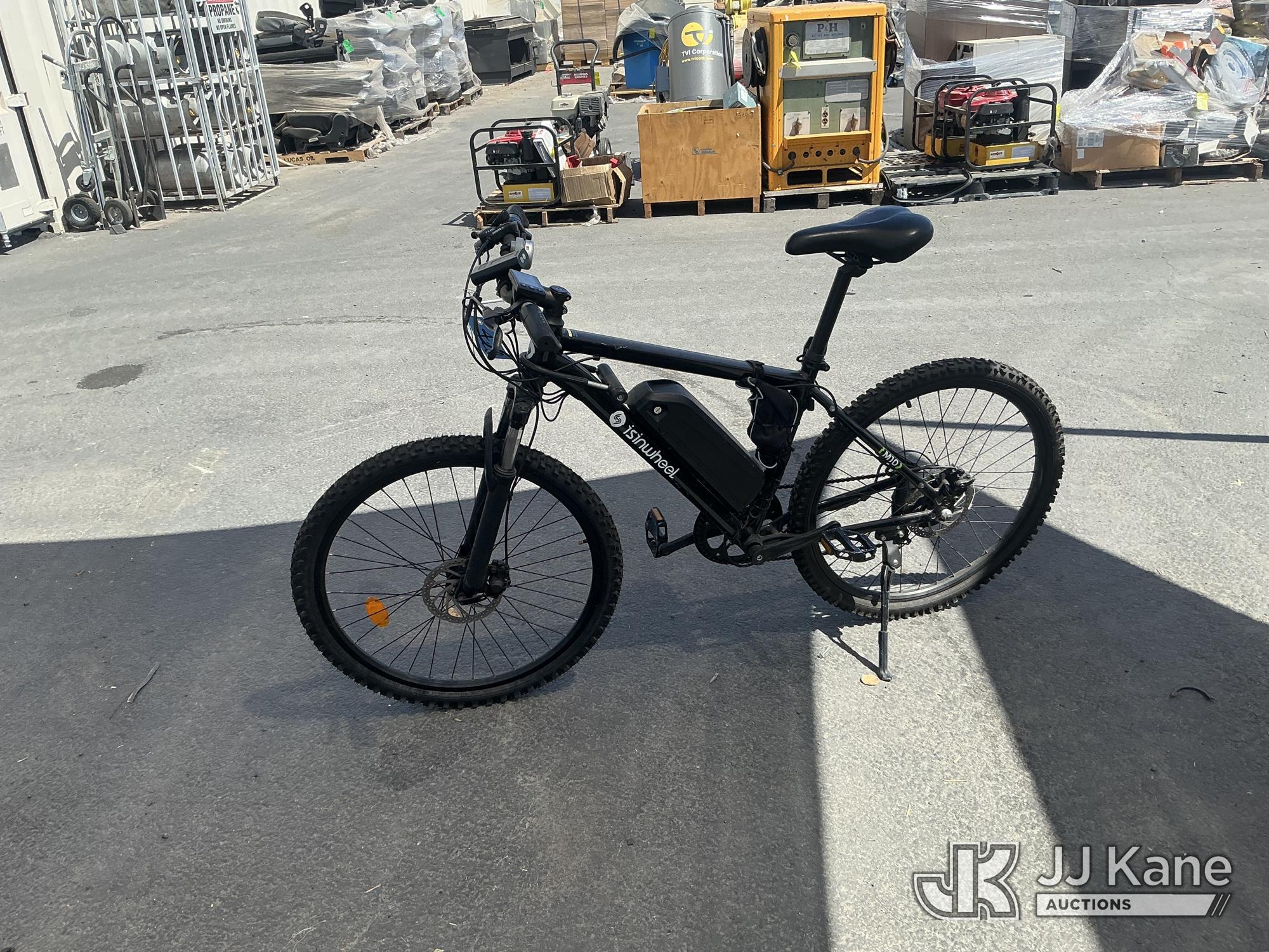 Isinwheel e-bike No Keys
