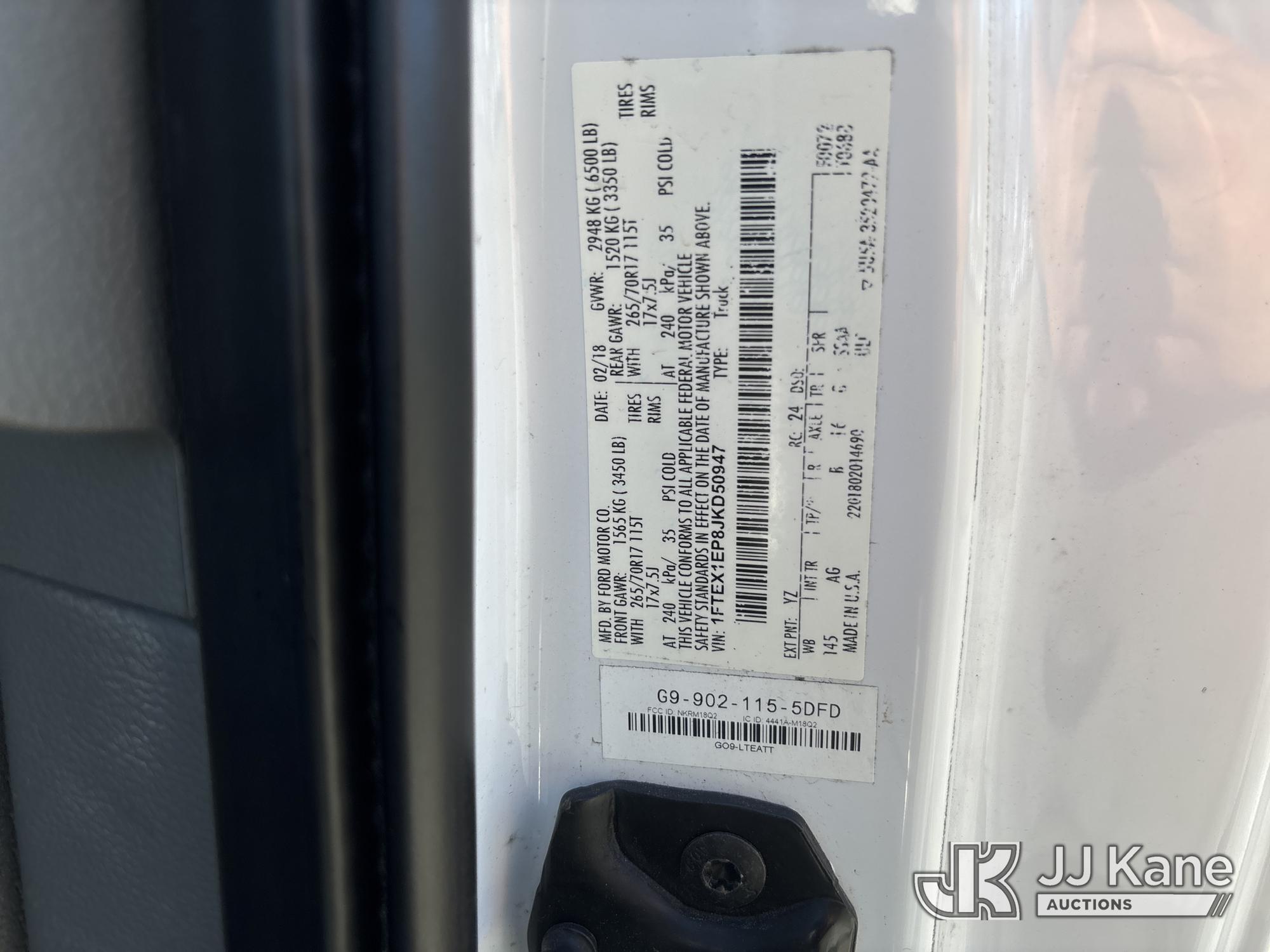 2018 Ford F150 4X4
