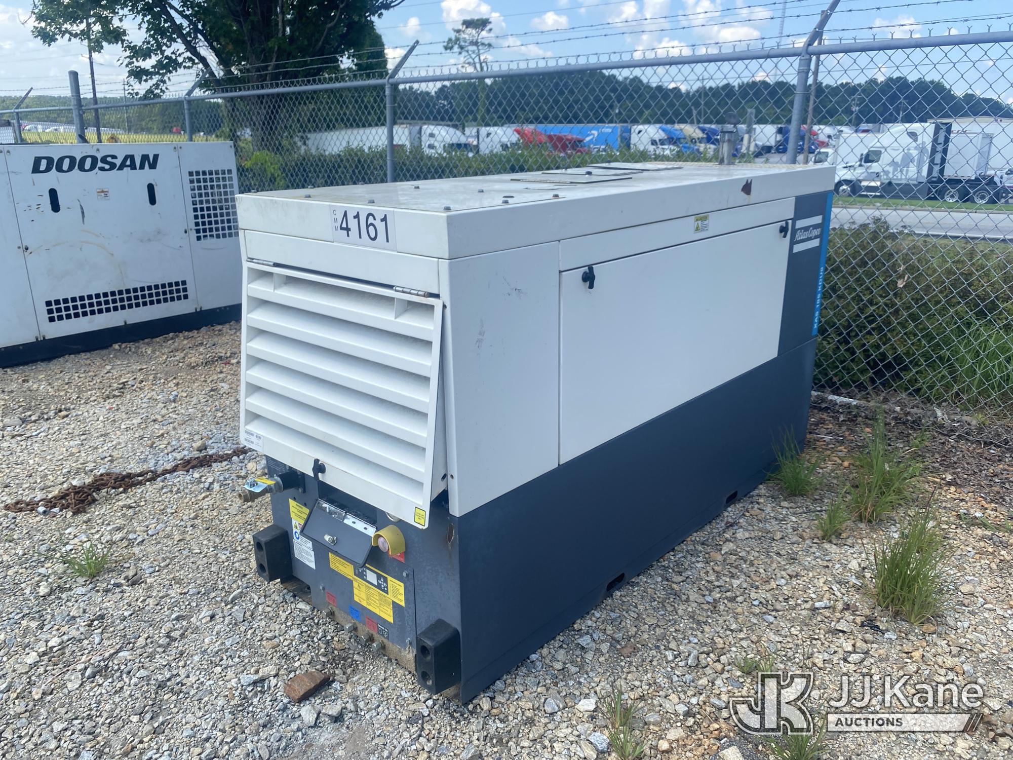 2022 Atlas Copco XAS185 KDU8 Air Compressor