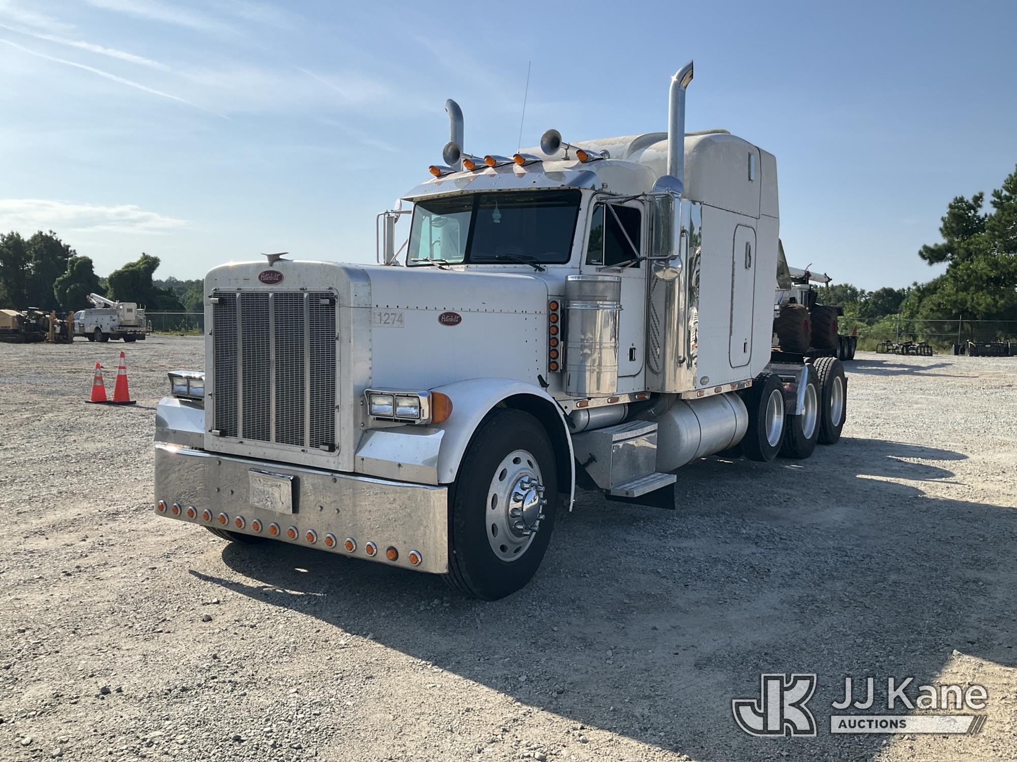 1998 Peterbilt 379 Tri-Axle Truck Tractor