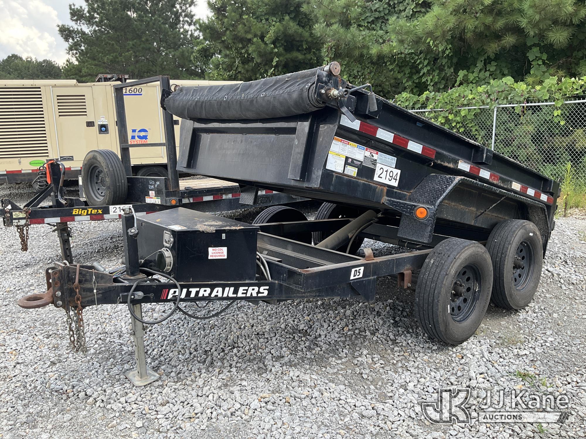 2022 PJ Trailers T/A Dump Trailer