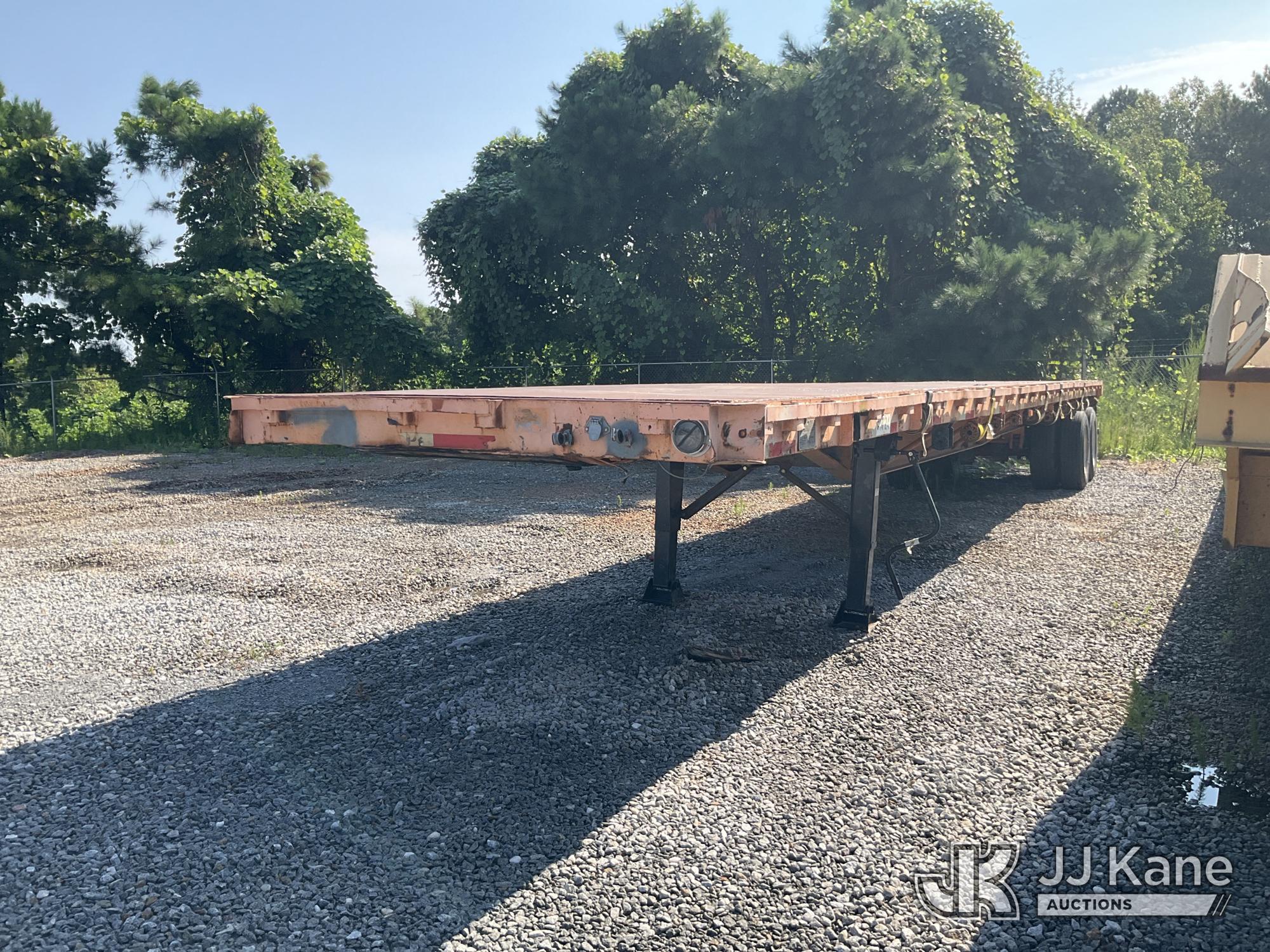 1987 Great Dane GP45 45ft. T/A High Flatbed Trailer