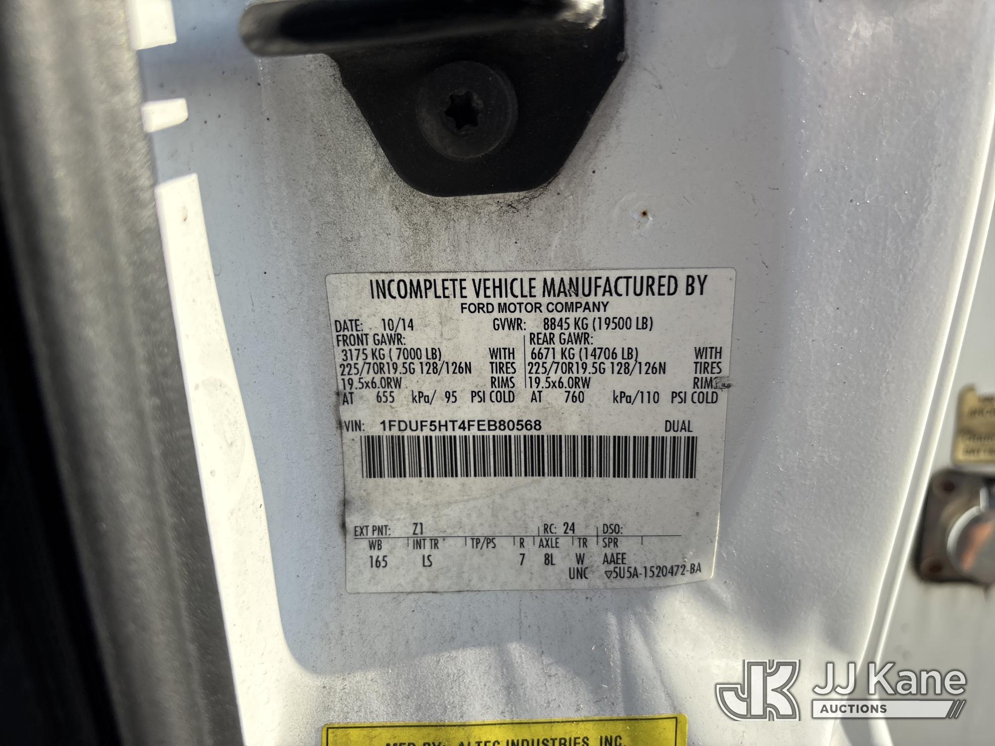 2015 Ford F550 4x4
