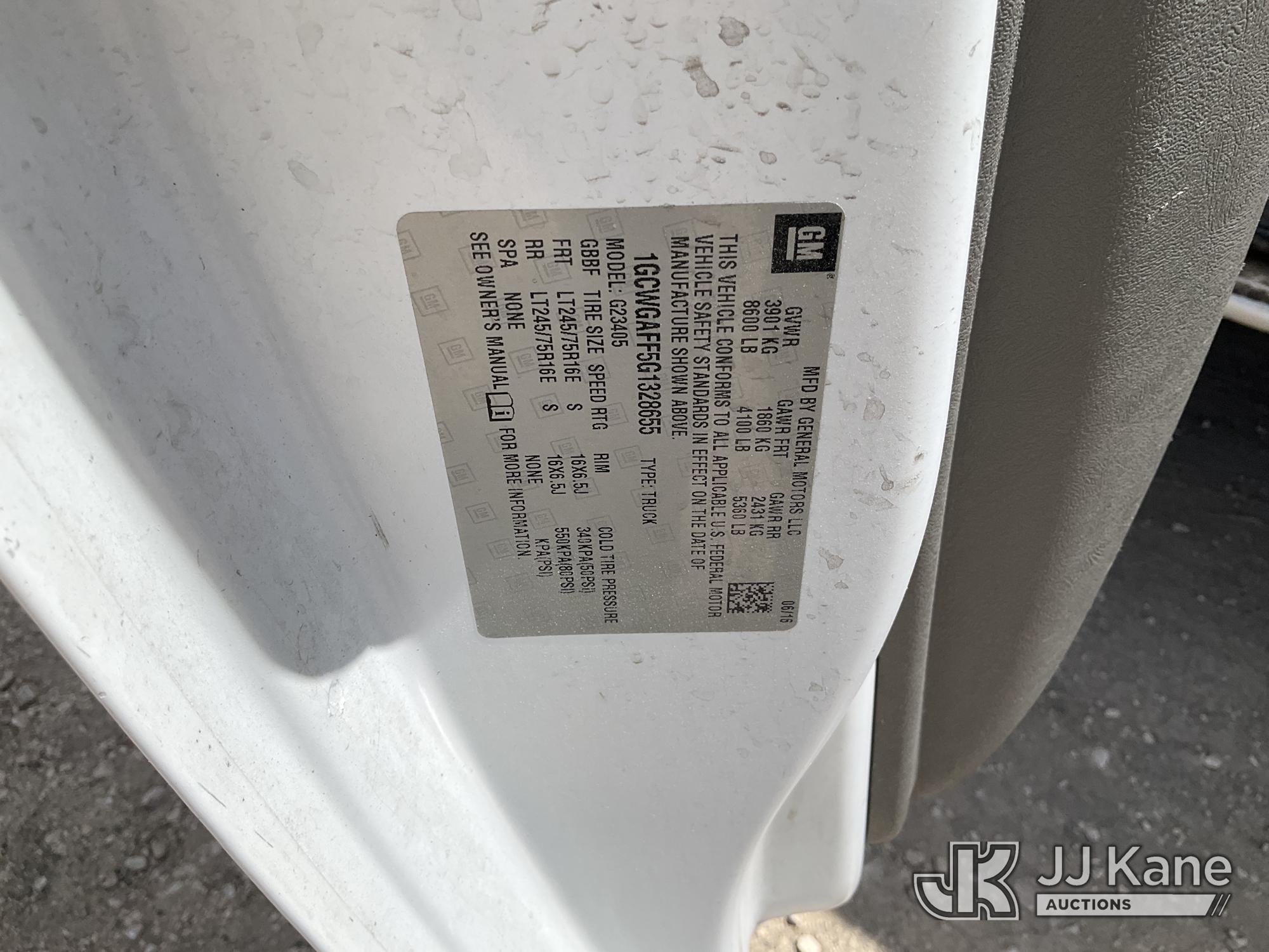 2016 Chevrolet Express G2500