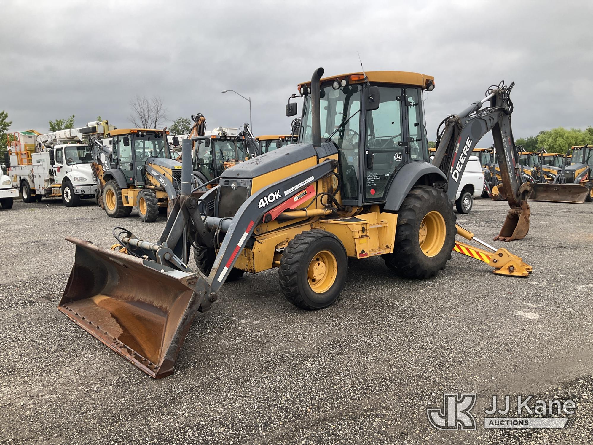 2014 John Deere 410K 4x4 Tractor Loader Backhoe
