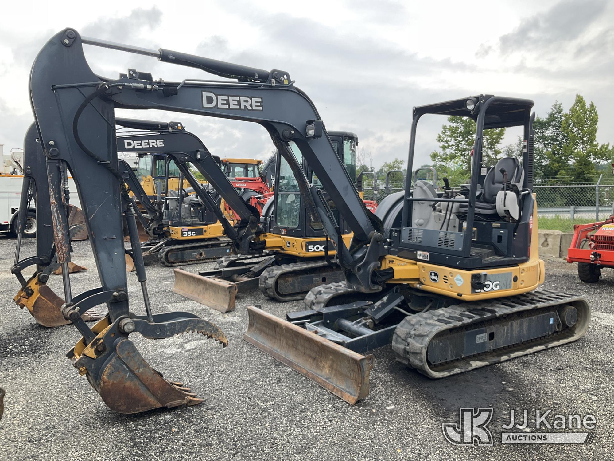 2016 John Deere 50G Mini Hydraulic Excavator