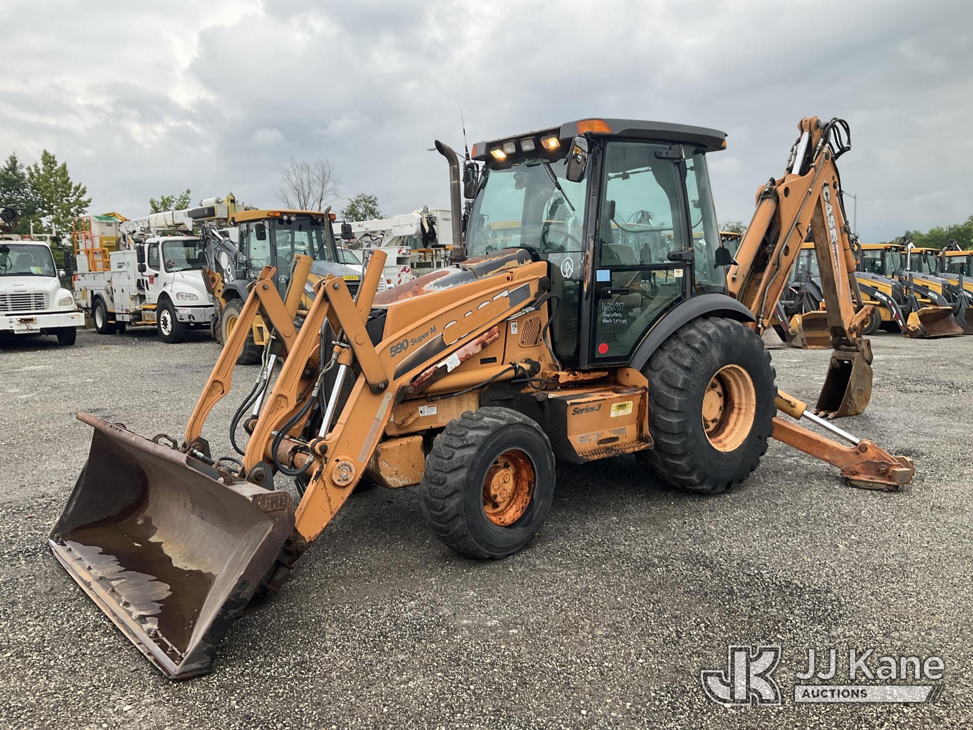 2010 Case 590 Super M Tractor Loader Backhoe