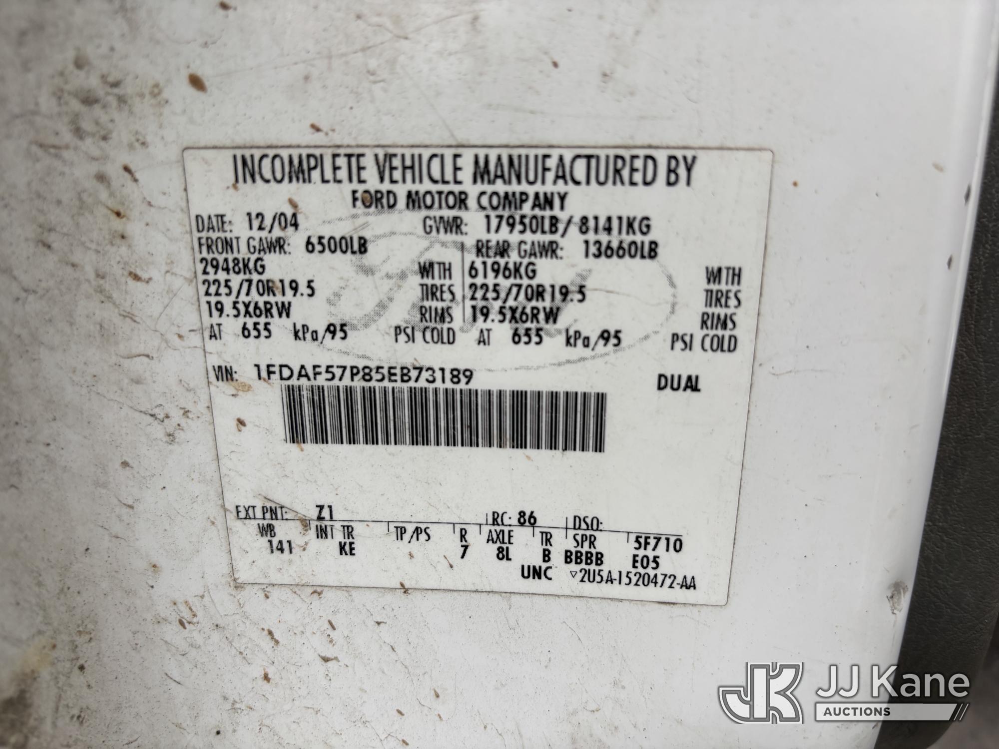 2005 Ford F-550 4x4