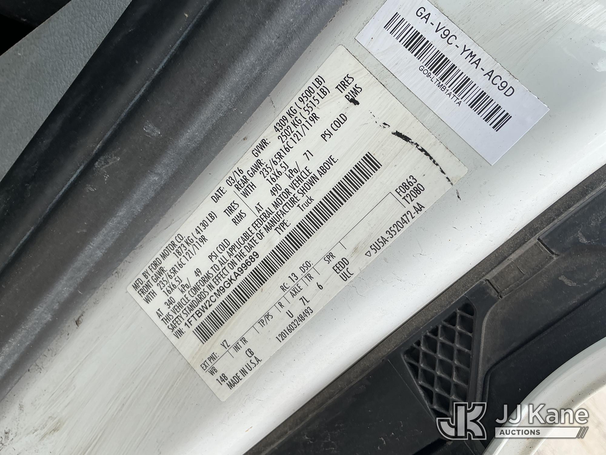 2016 Ford TRANSIT 350