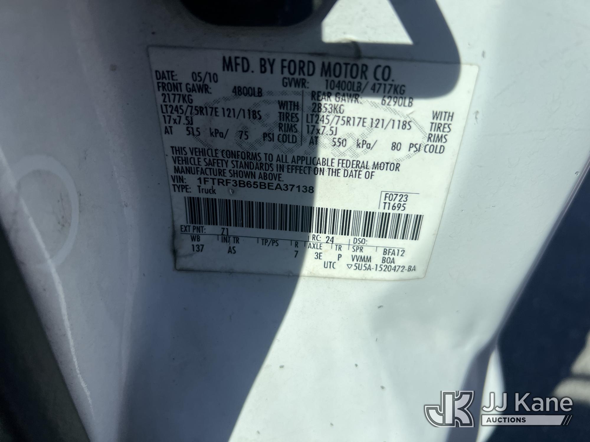 2011 Ford F350 4X4