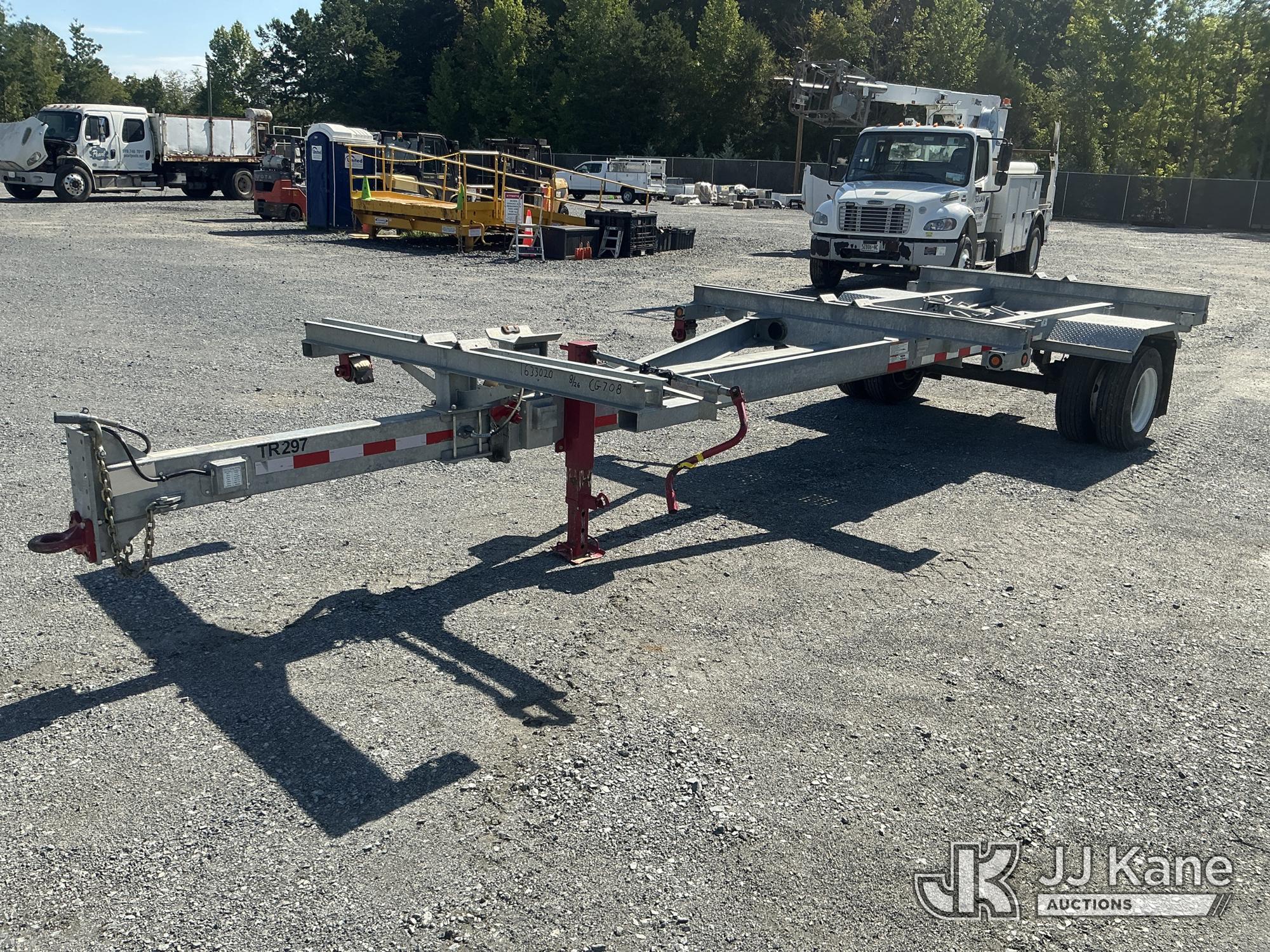 2020 Brooks Brothers PTB111-15KE Galvanized Extendable Pole Trailer