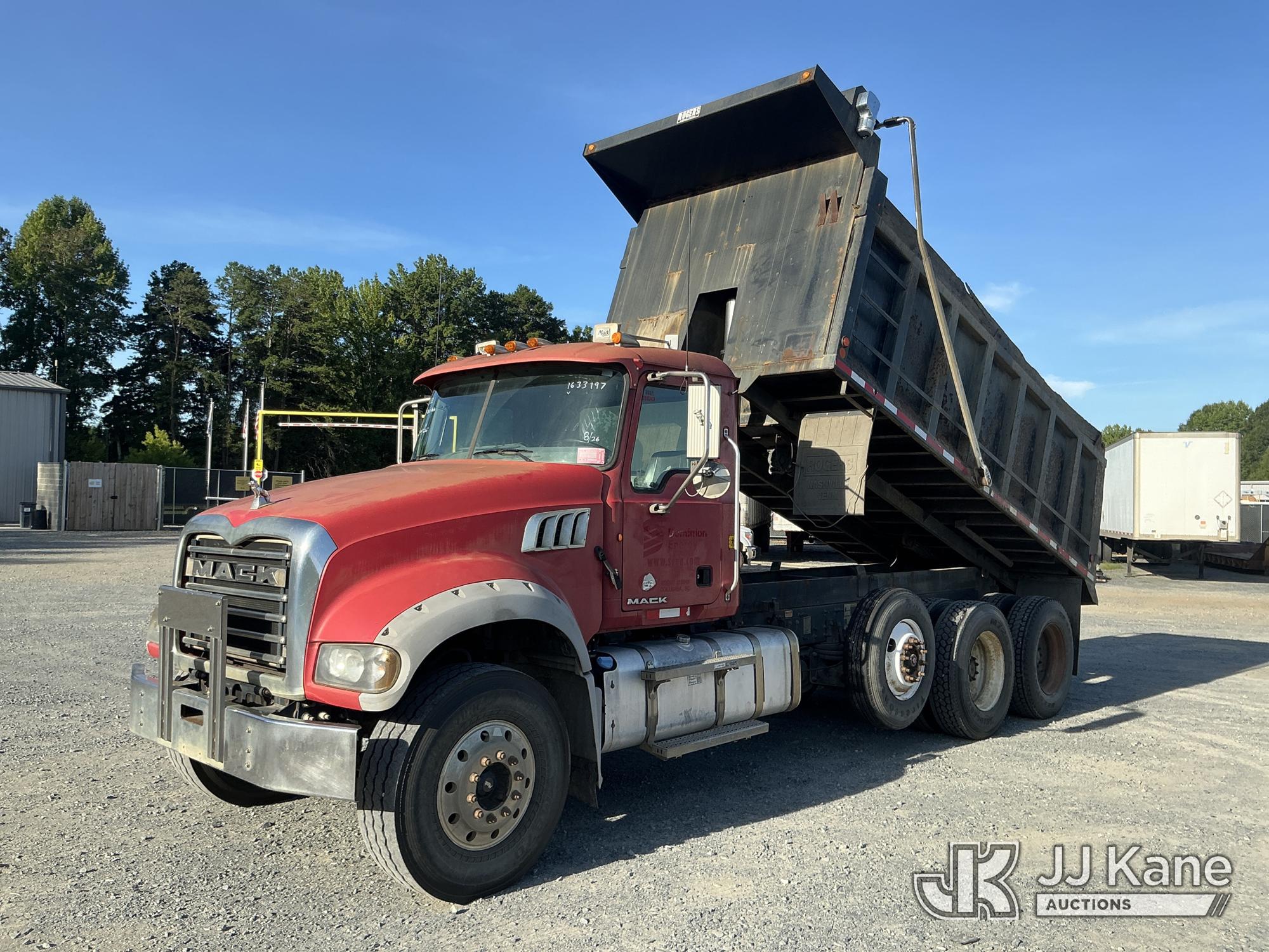 2012 Mack GU713 T/A Dump Truck