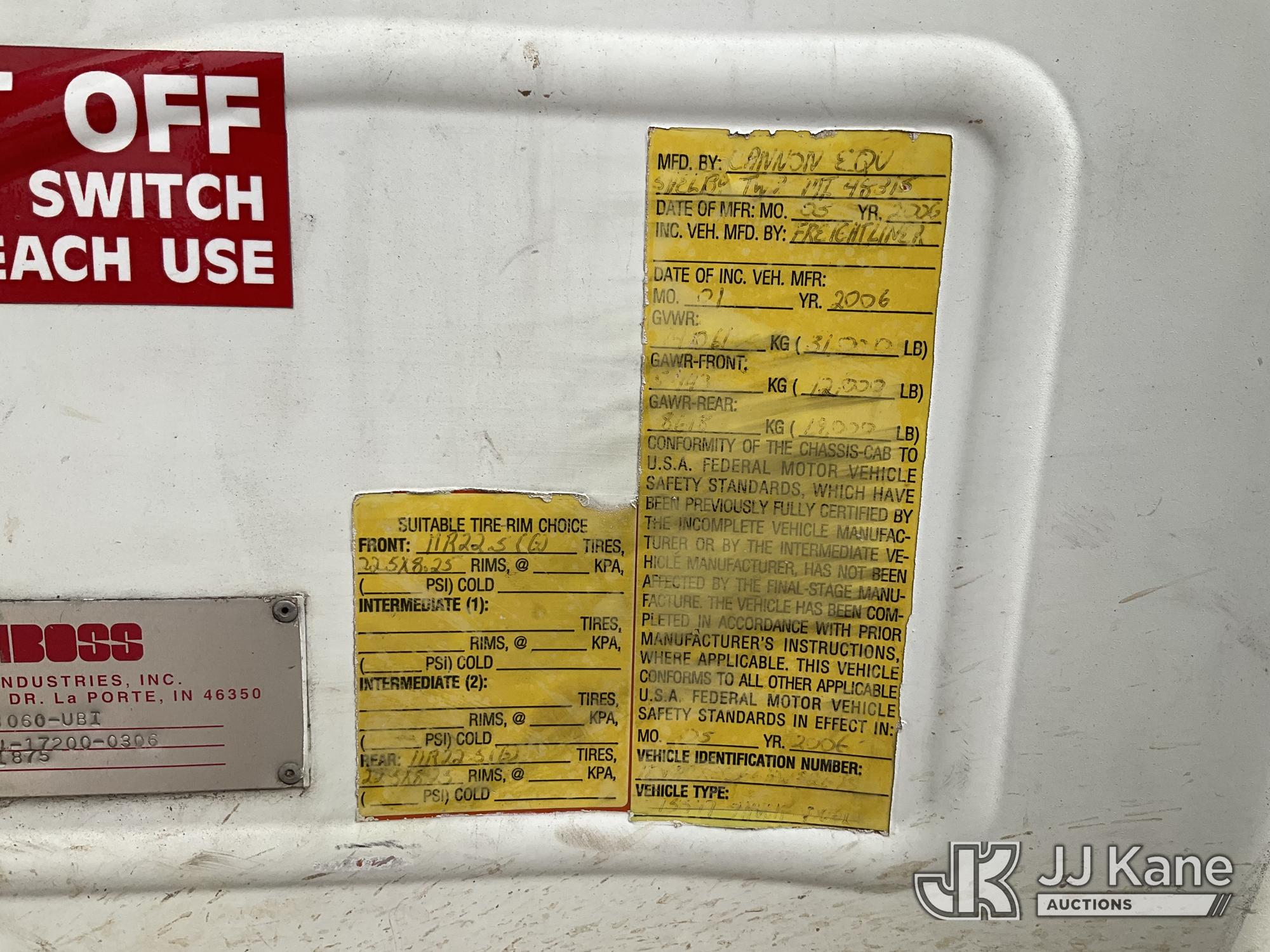 2006 Freightliner M2 106 MEDIUM DUTY