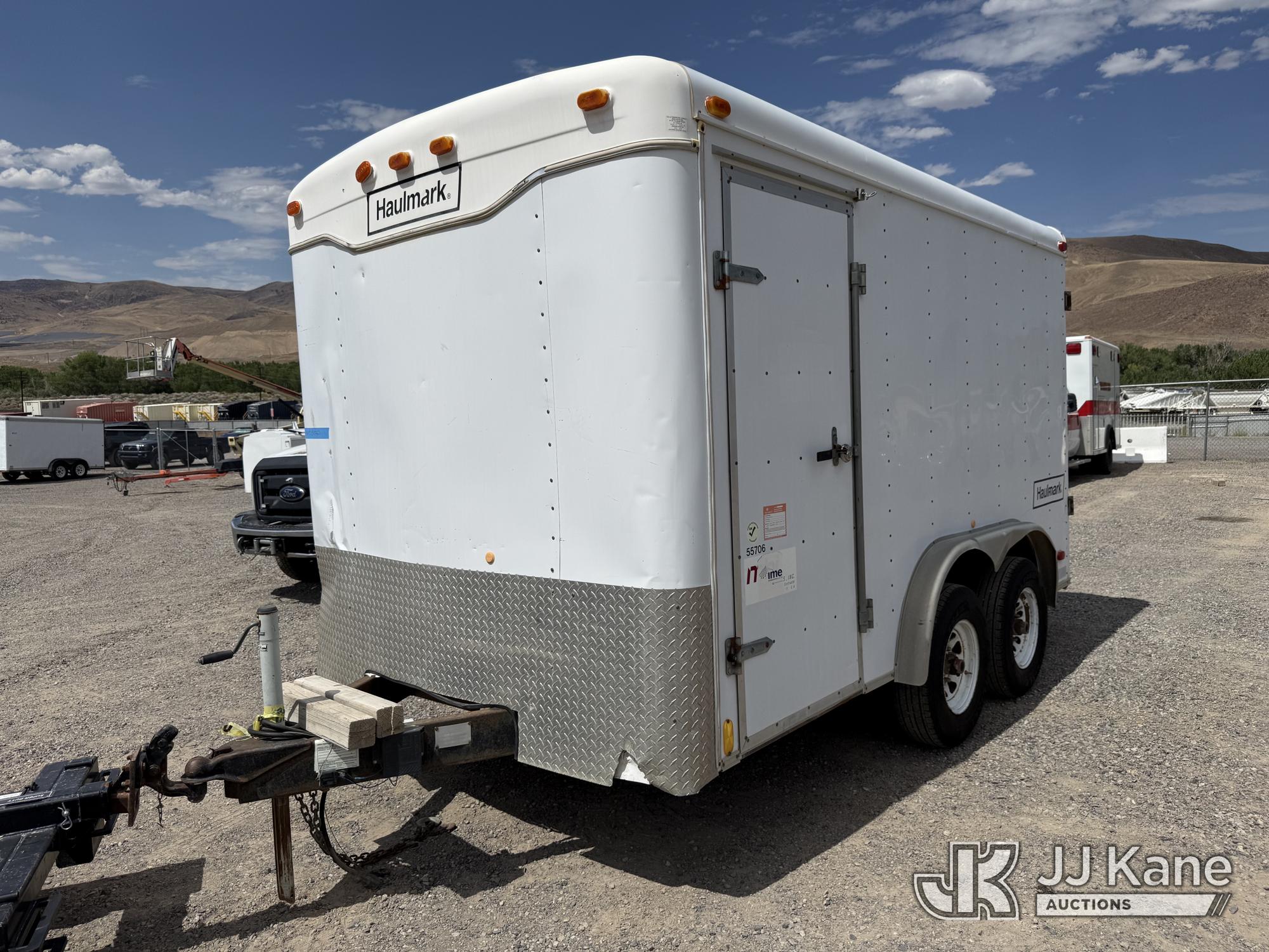 1998 Haulmark Industries K712BT T/A Enclosed Cargo Trailer, GVWR 10,000lbs