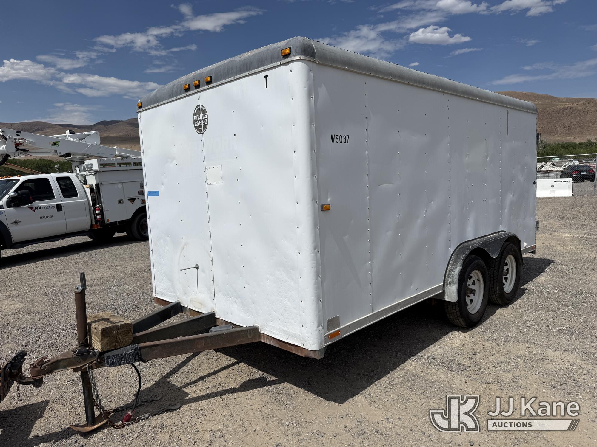 1993 Wells Cargo T/A Enclosed Cargo Trailer