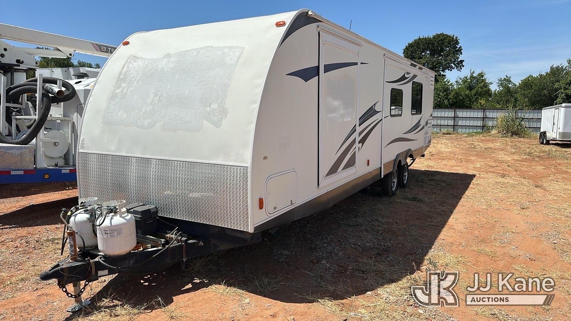 2014 Forest River Freedom Express 305RKDS T/A Travel Trailer, 8 ft x 34.5 ft. Mobile Field Office