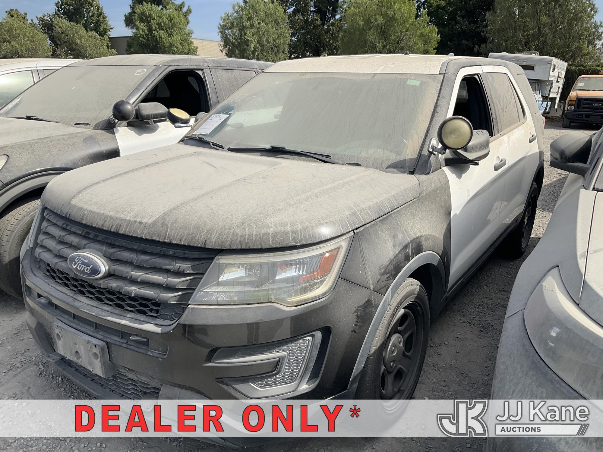 2018 Ford Explorer Police 4-Door Sport Utility Vehicle