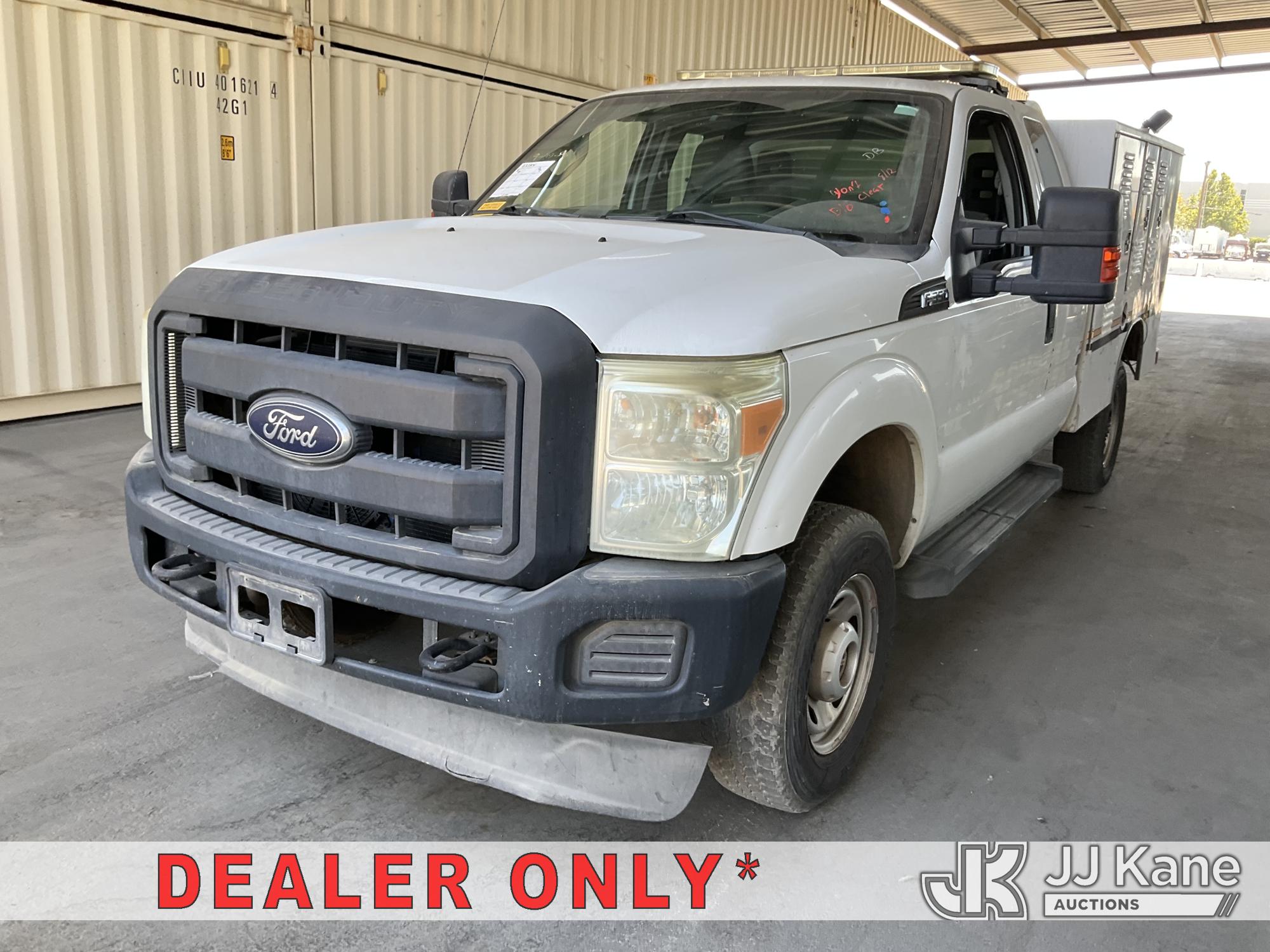 2012 Ford F-350 SD Enclosed Service Truck