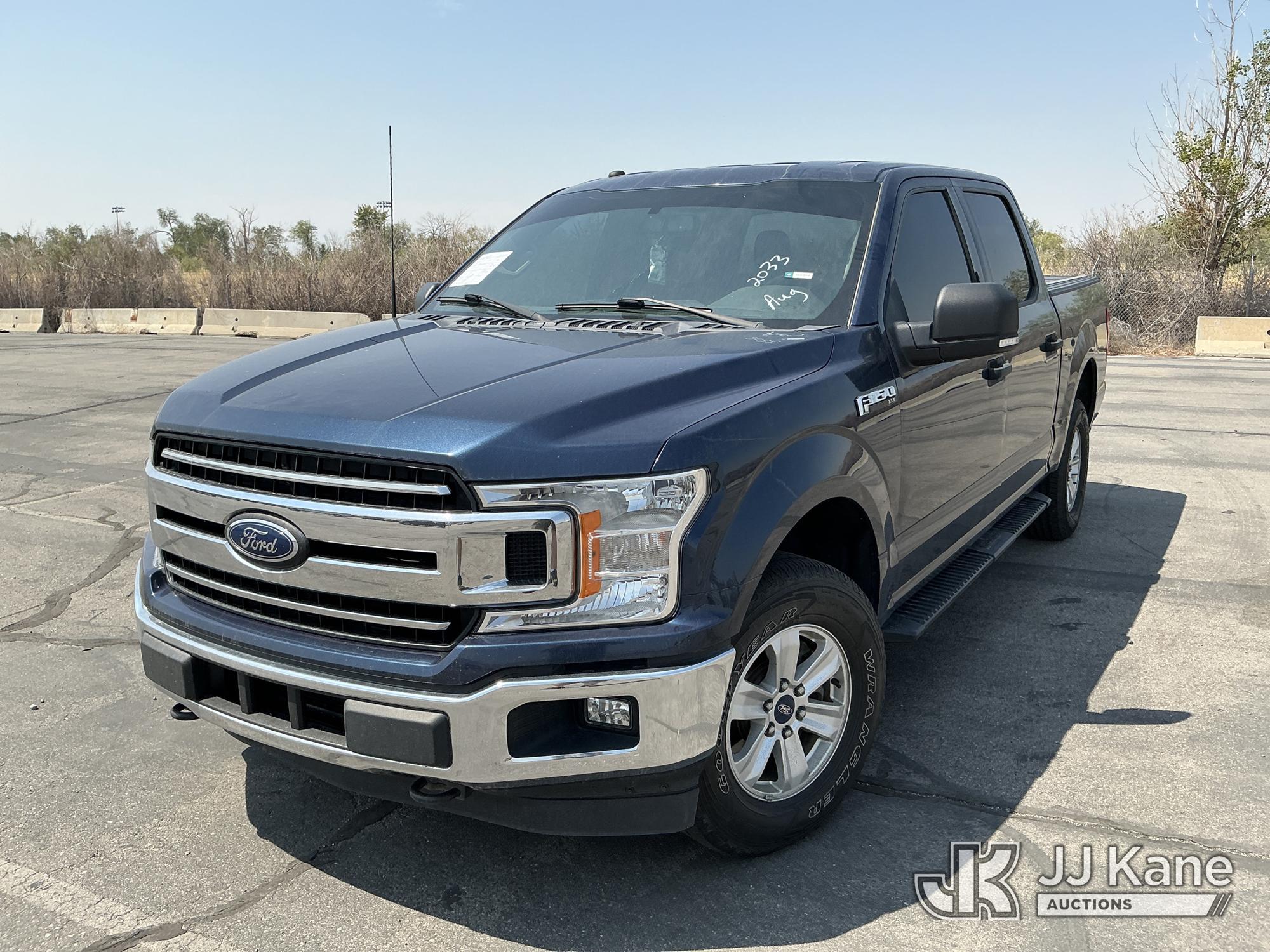 2018 Ford F150 4x4 Crew-Cab Pickup Truck