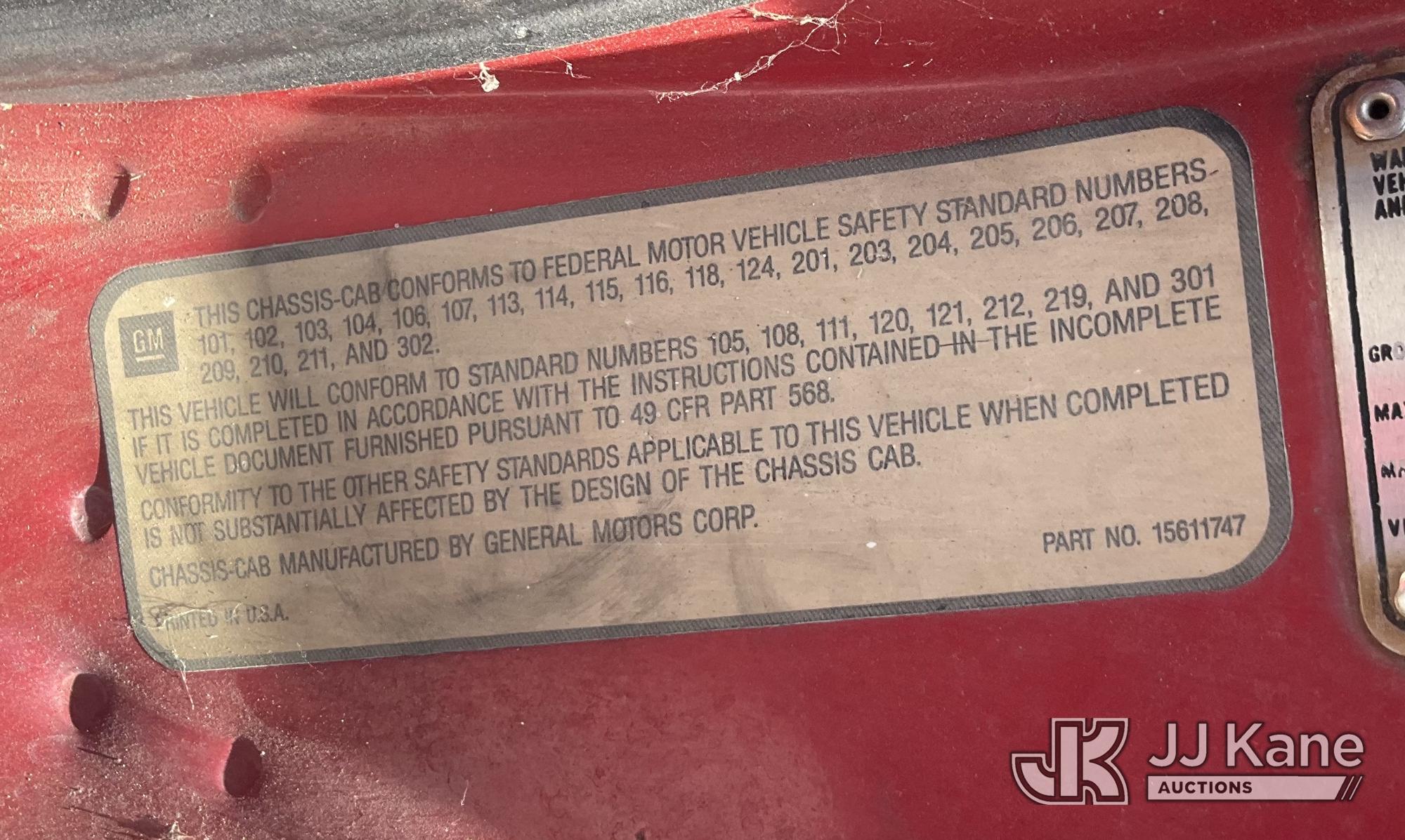 1990 GMC C7D042