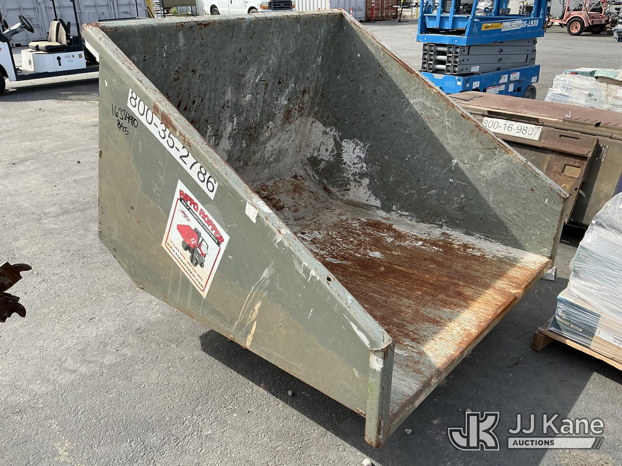 2022 Hippo Hopper-Self Dumping Hopper (Used) NOTE: This unit is being sold AS IS/WHERE IS via Timed Auction and is located in Dixon