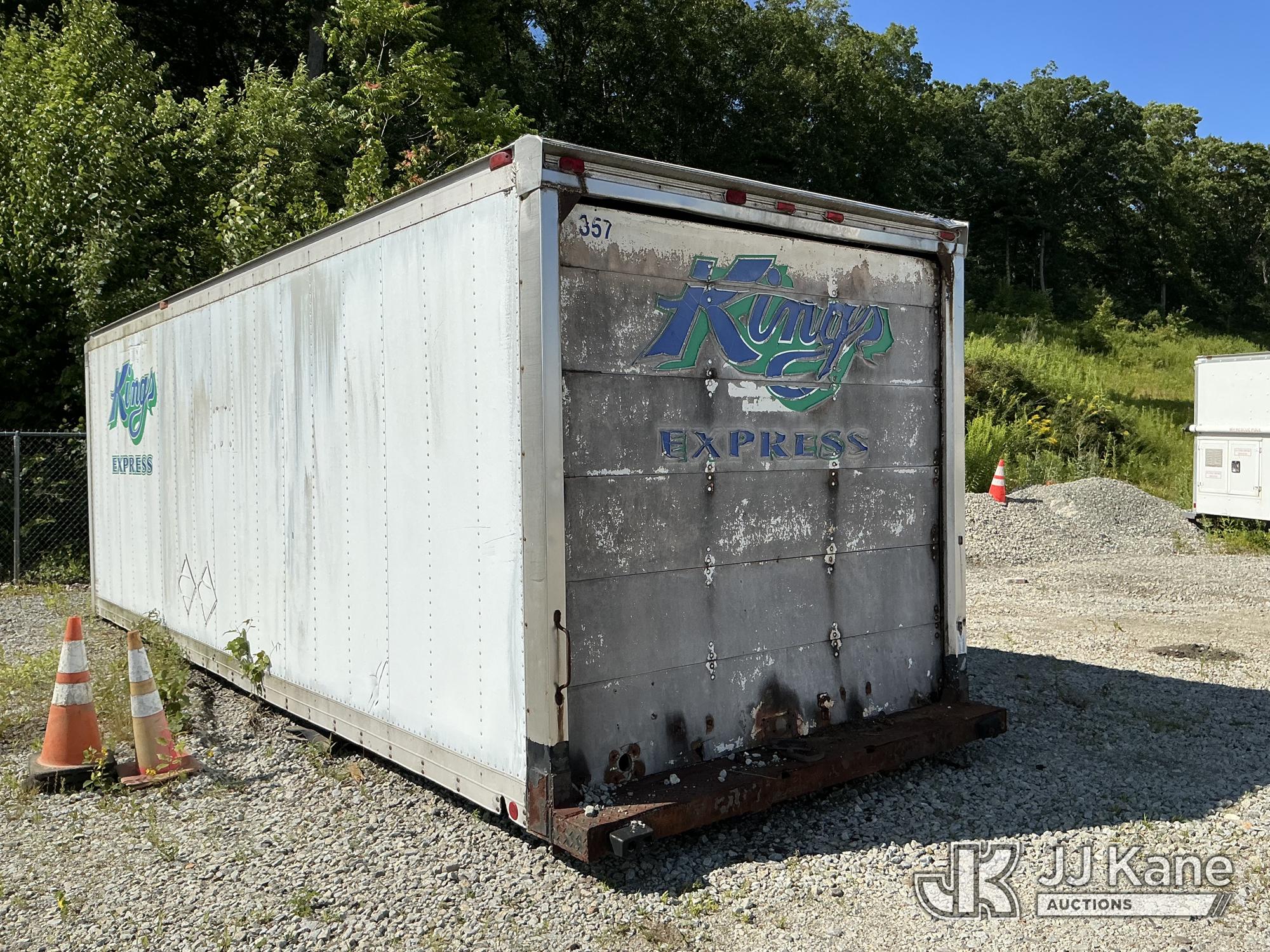 24 ft. Van Body (Unmounted) (Buyer Must Load) NOTE: This unit is being sold AS IS/WHERE IS via Timed Auction and is located in Shrewsbury