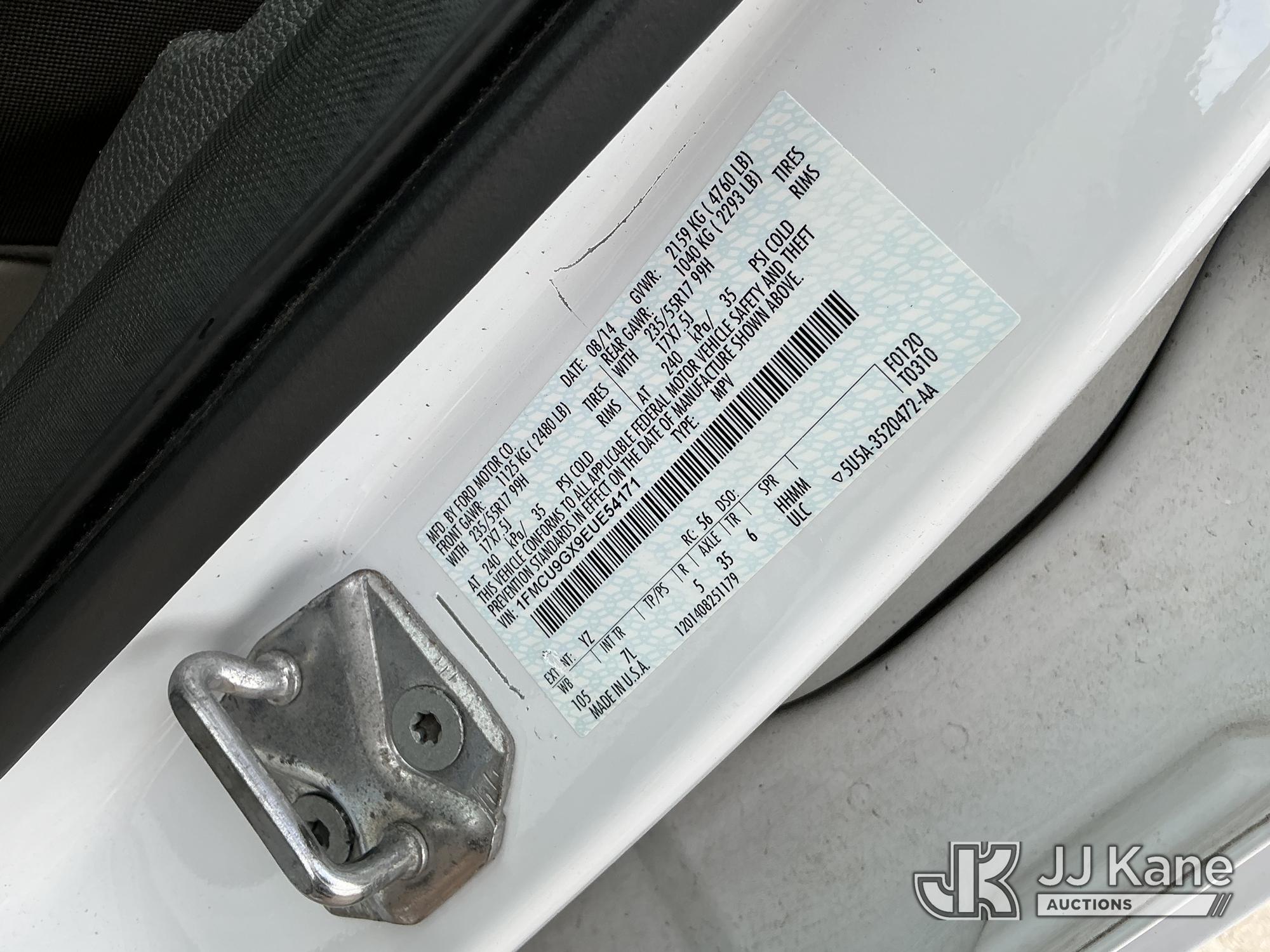2014 Ford ESCAPE 4X4