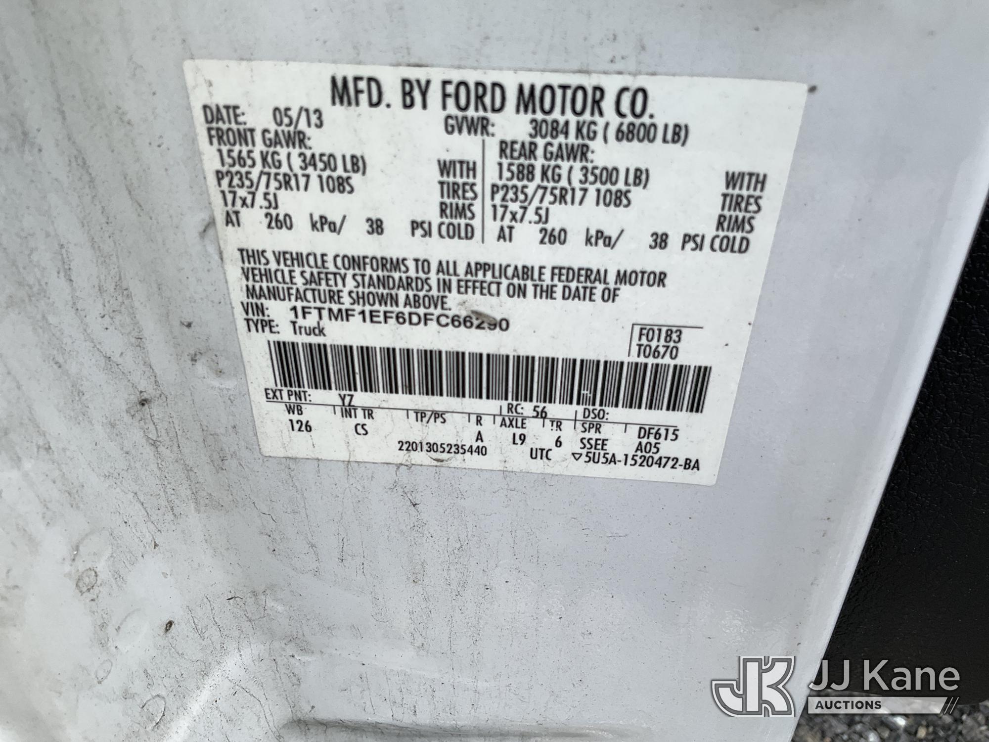 2013 Ford F150 4X4