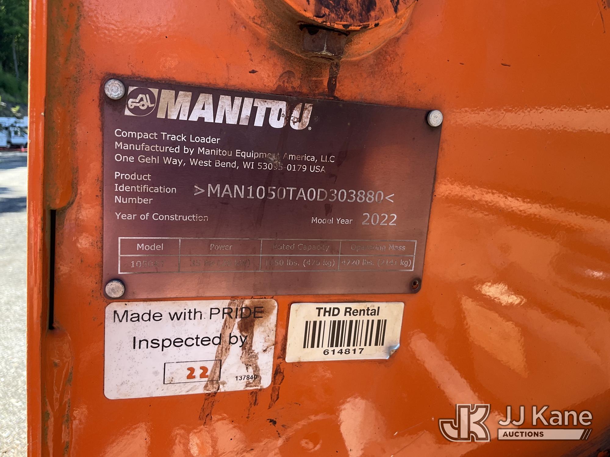 2022 Manitou 1050RT