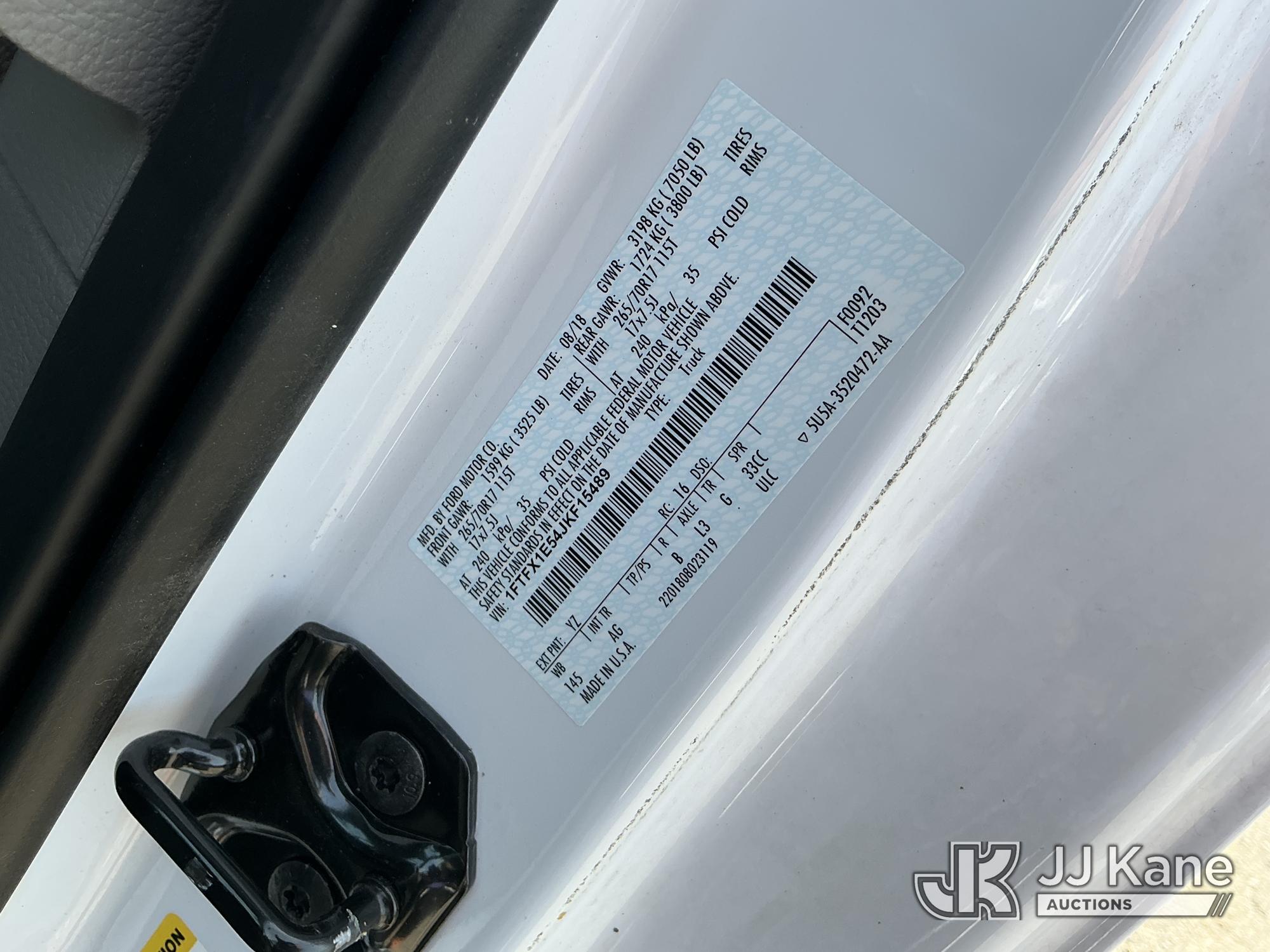 2018 Ford F150 4X4