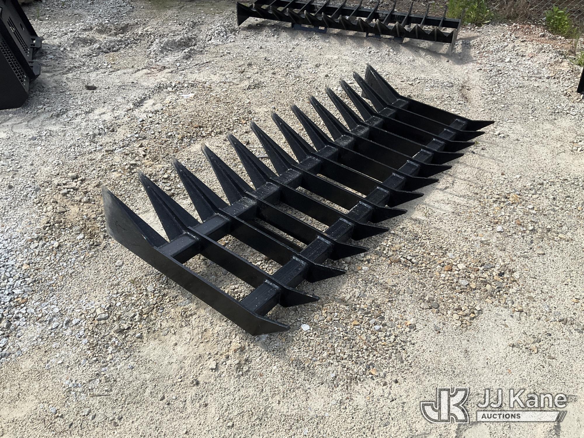 84in Quick Attach Root Rake NOTE: This unit is being sold AS IS/WHERE IS via Timed Auction and is located in Villa Rica