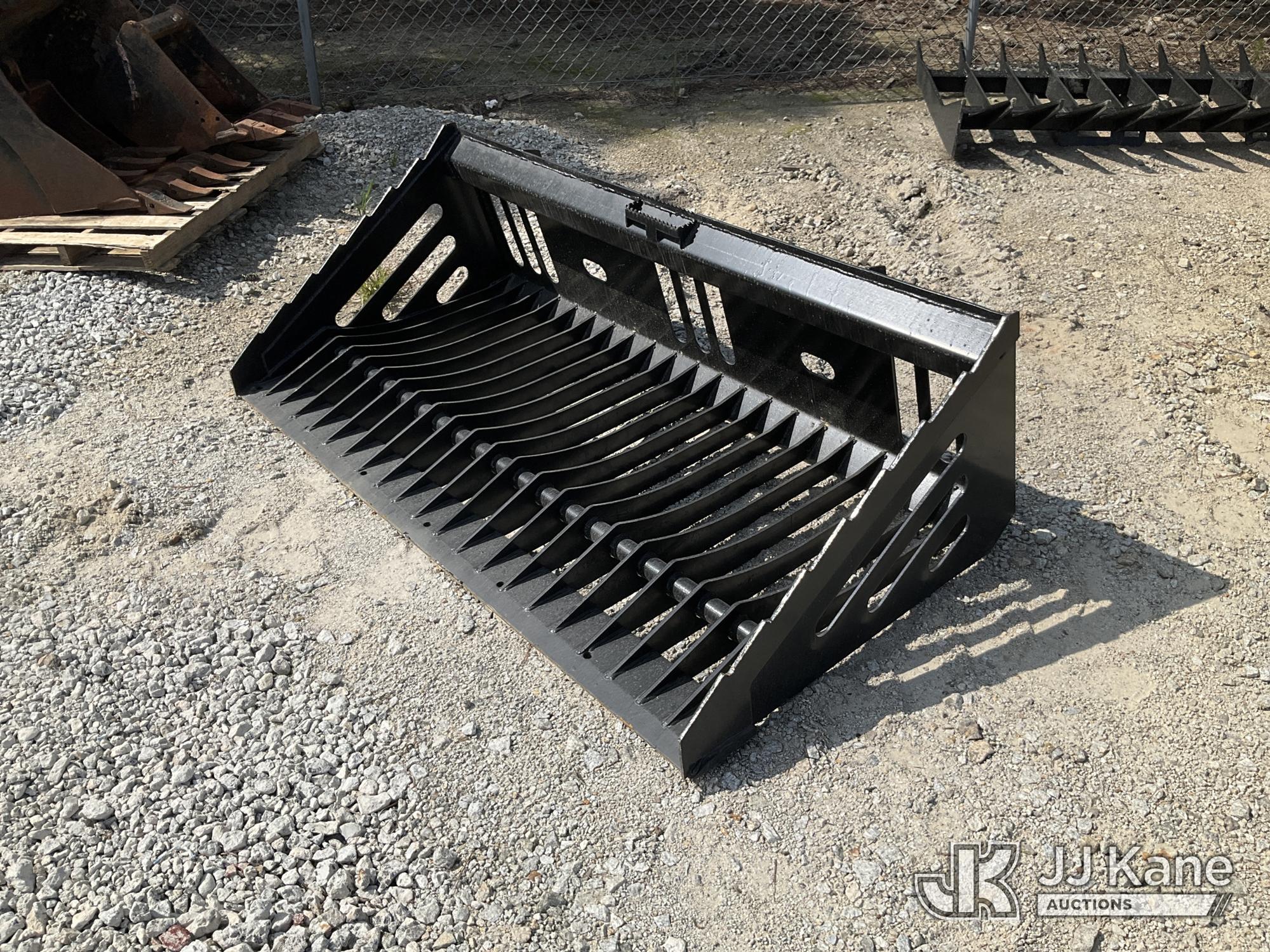 72in Quick Attach Rock Bucket NOTE: This unit is being sold AS IS/WHERE IS via Timed Auction and is located in Villa Rica