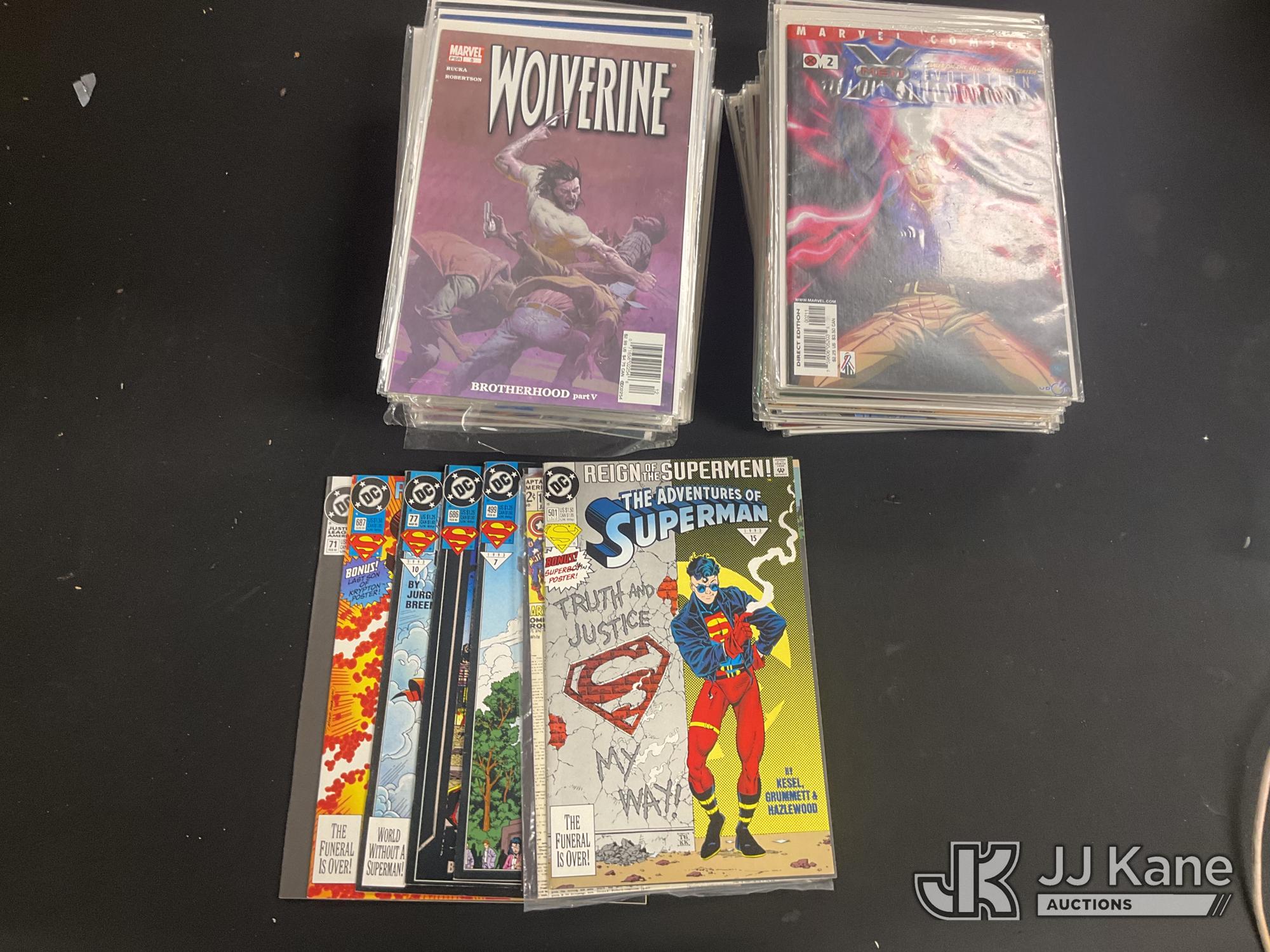 Comic Books (Used) NOTE: This unit is being sold AS IS/WHERE IS via Timed Auction and is located in Jurupa Valley