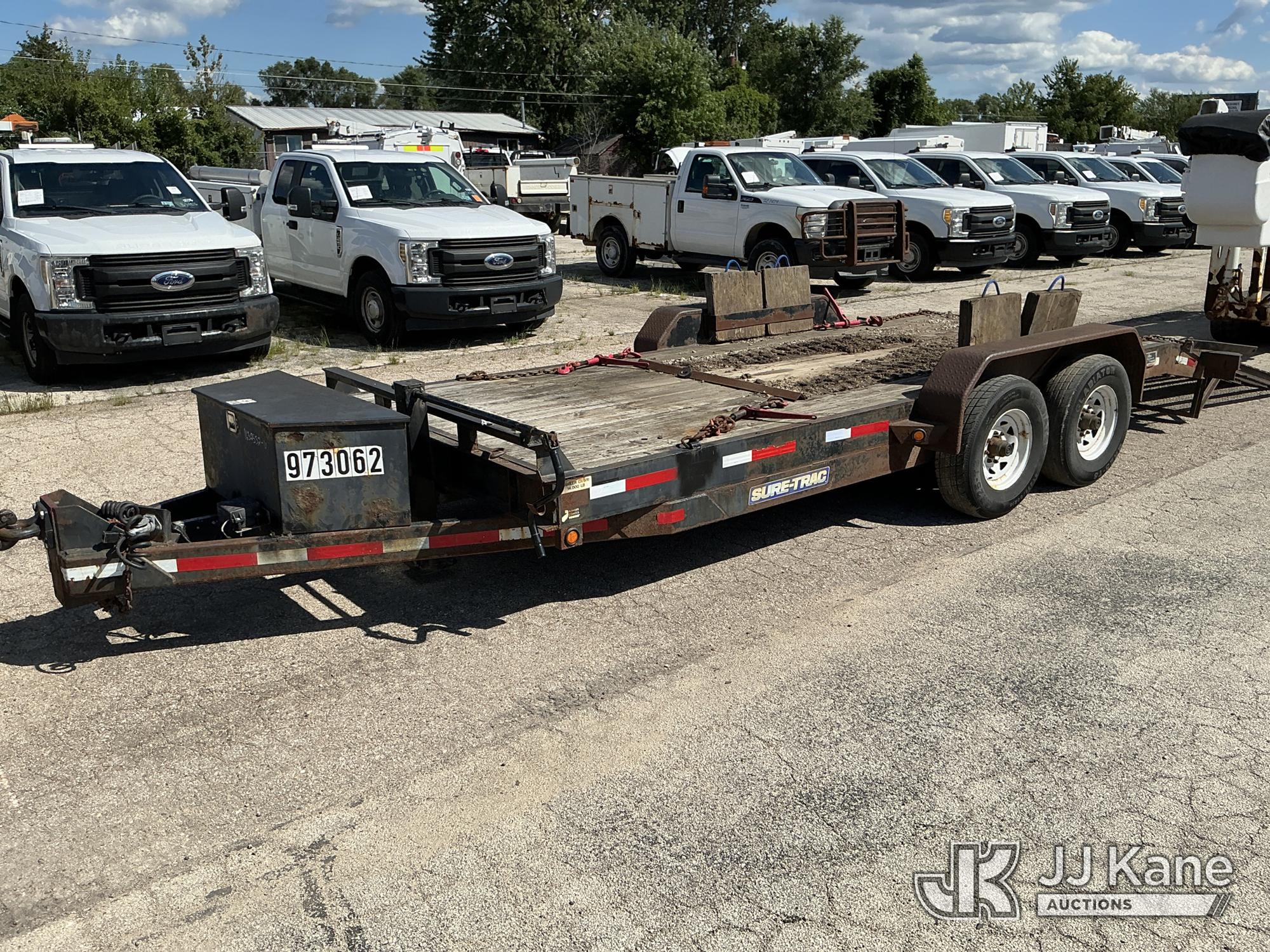 2013 Sure-Trac Unknown T/A Tagalong Equipment Trailer, Selling With Item 1632532