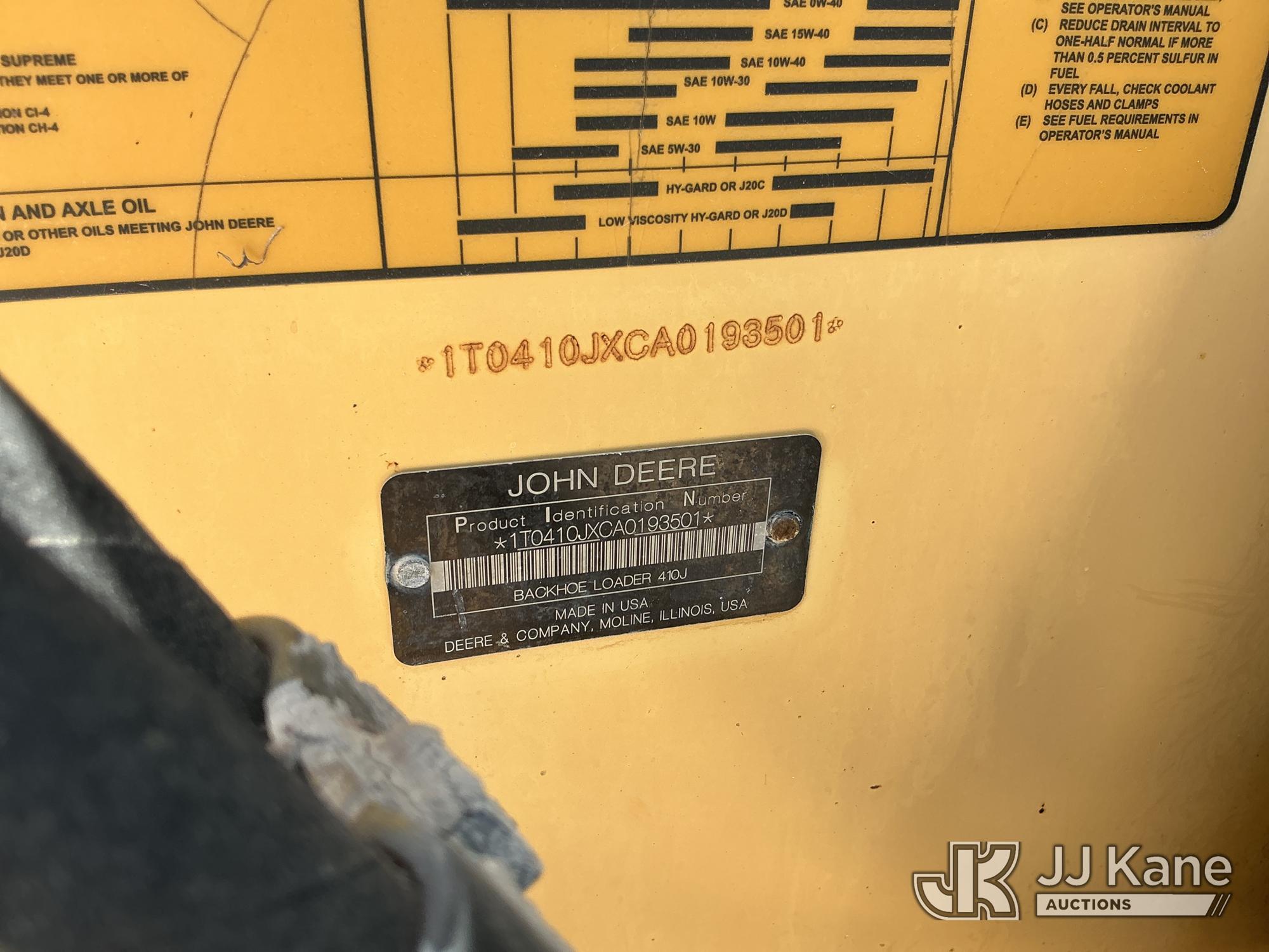 2011 John Deere 410J