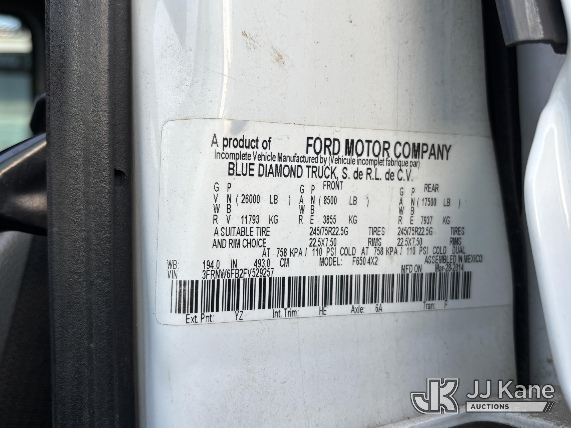 2015 Ford F650