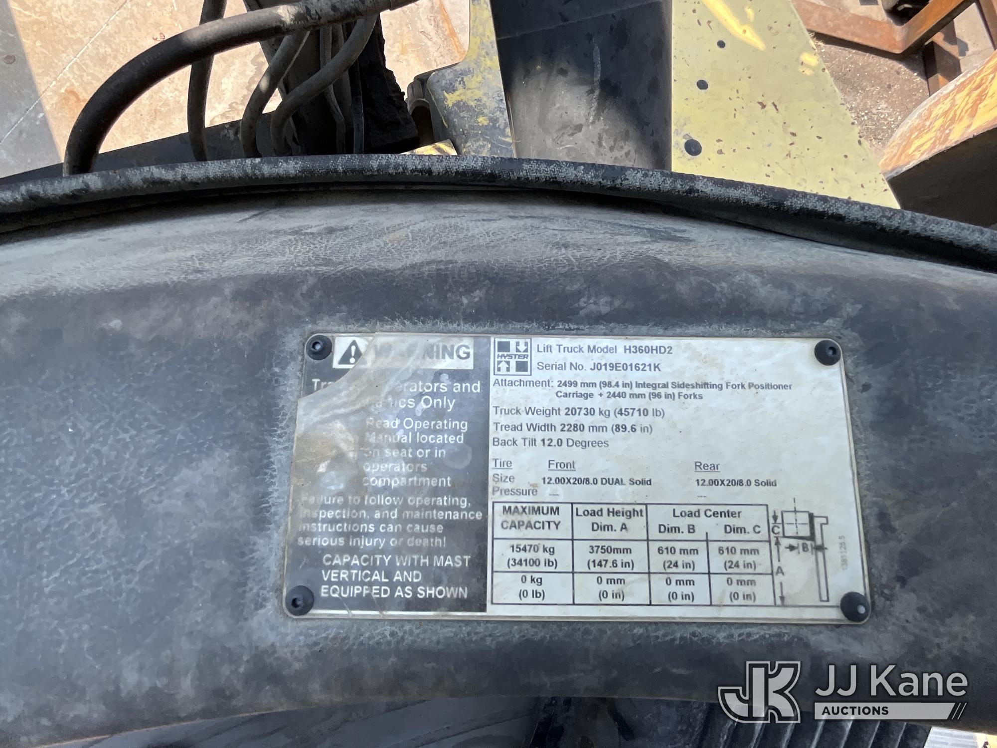 2012 Hyster H360HD2